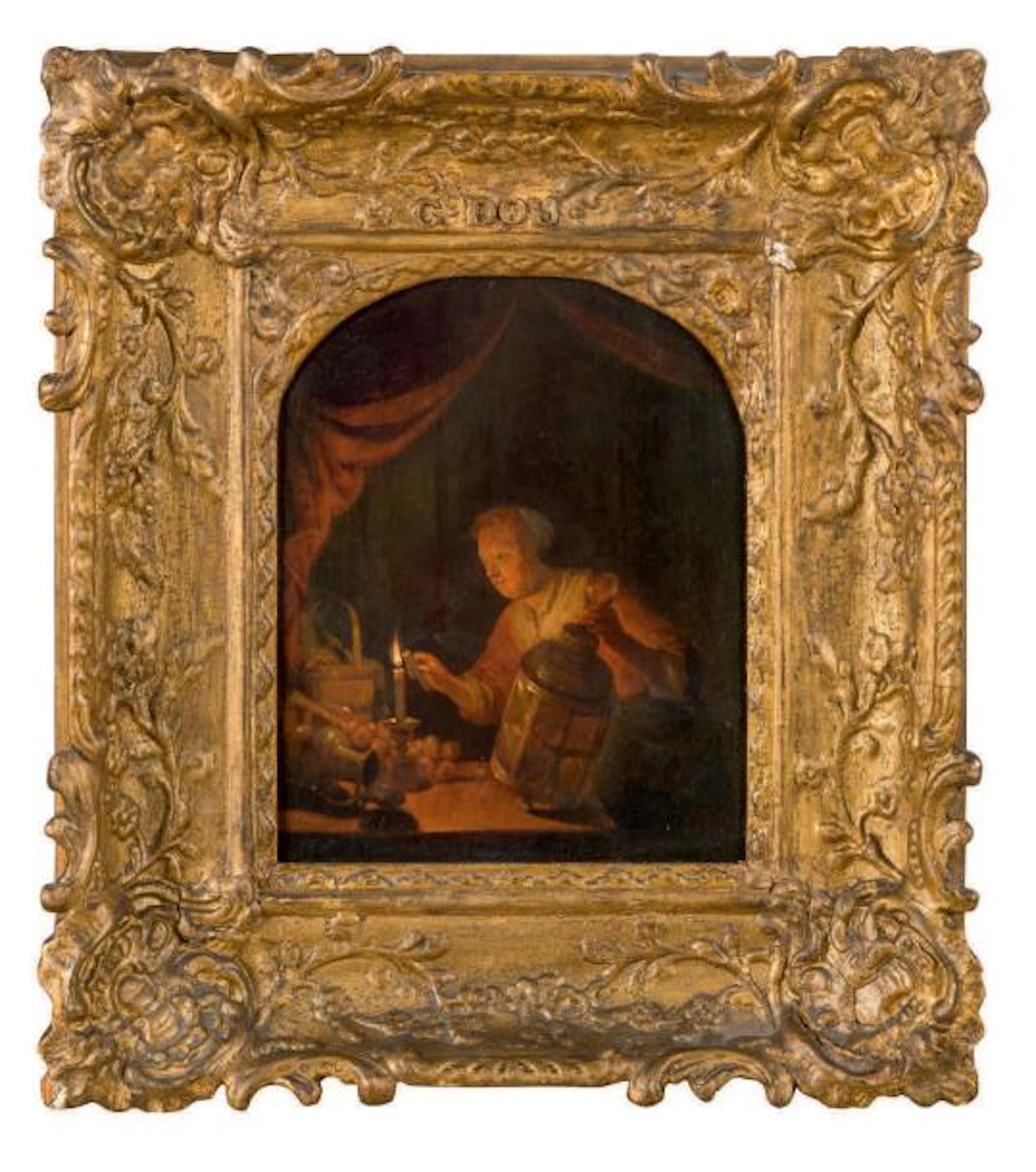 École Hollandaise du XVIIIème siècle, suiveur de Gérard DOU