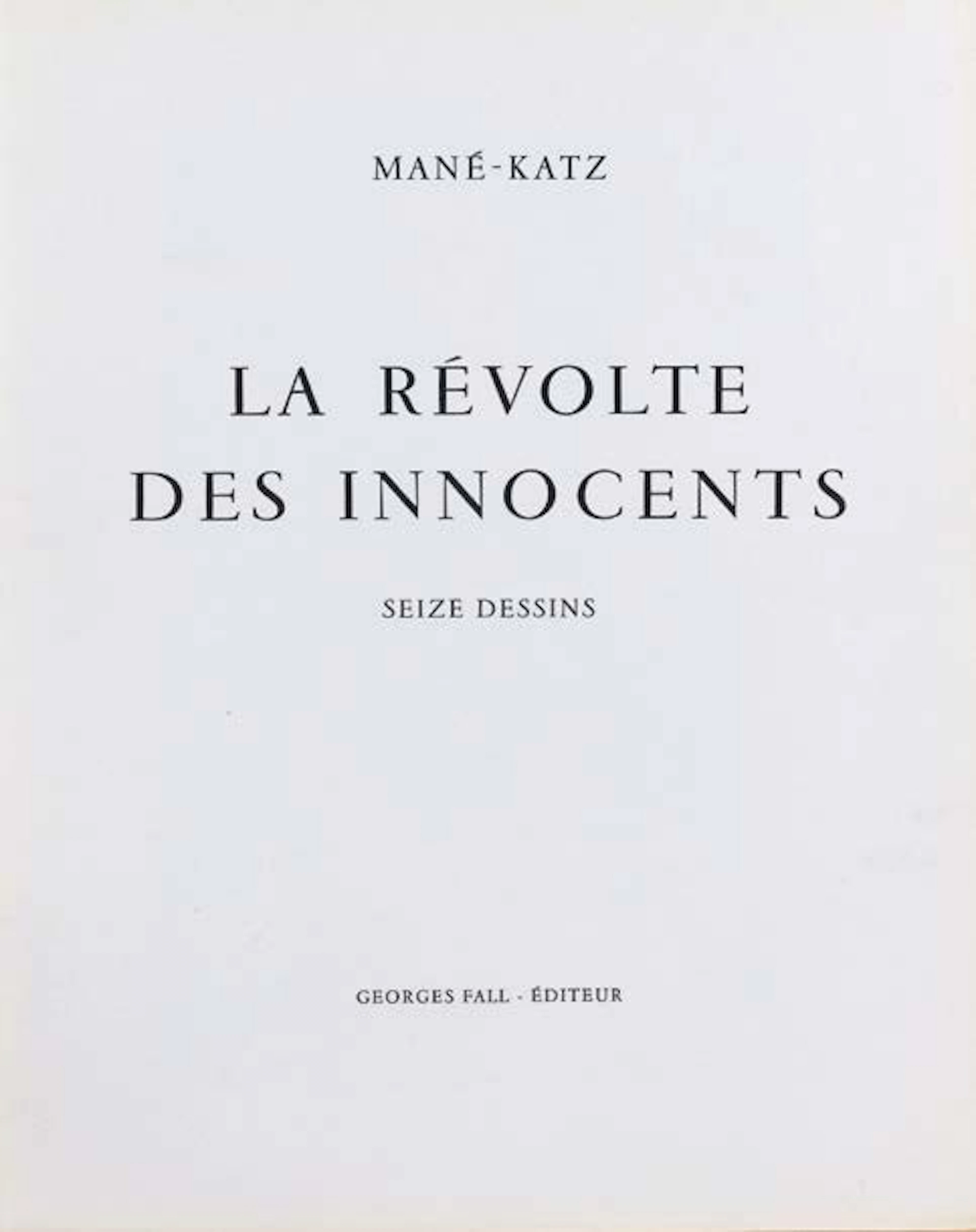 Emmanuel MANE-KATZ (1894-1962)