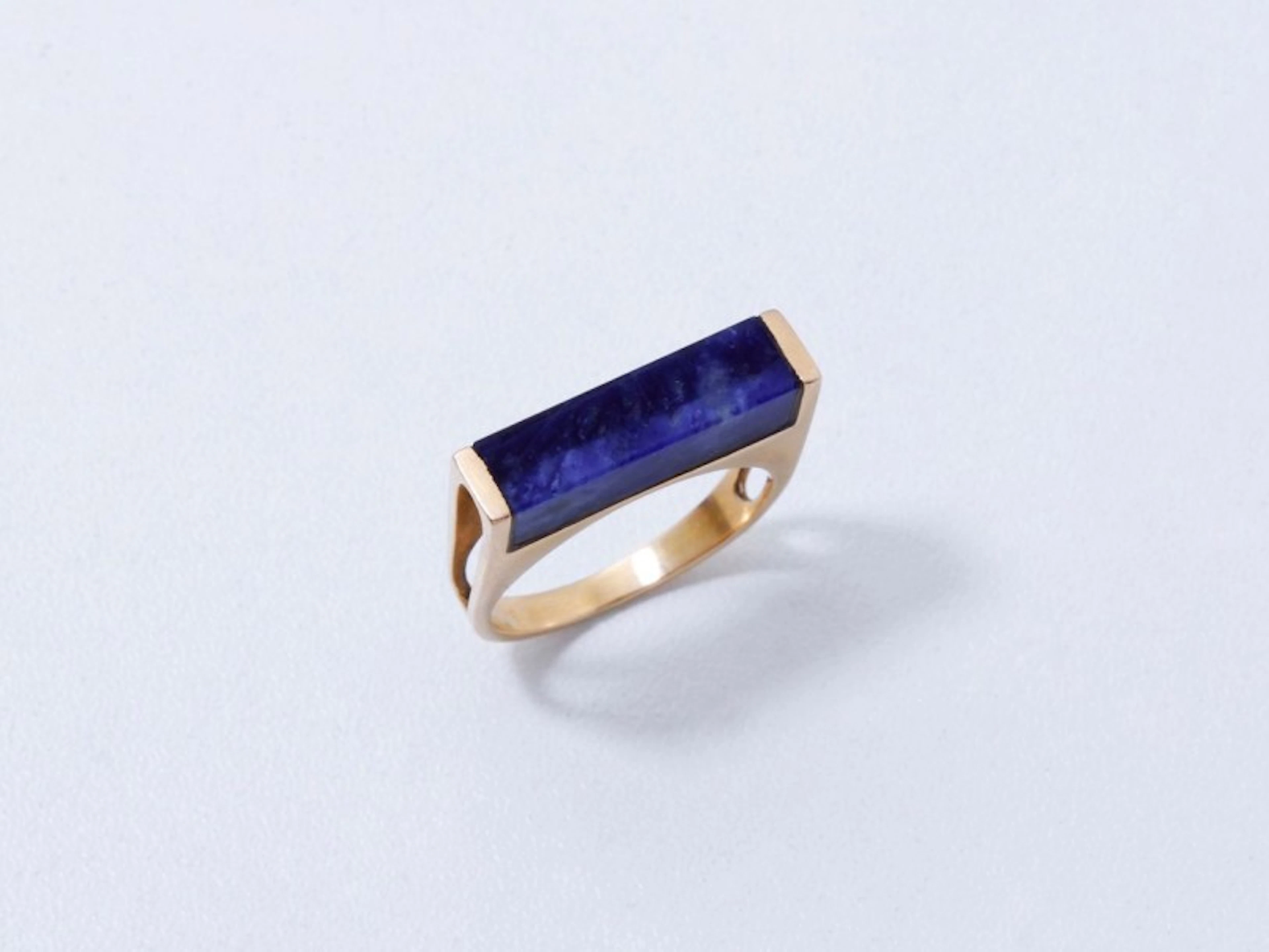 Bague chevalière en or 750