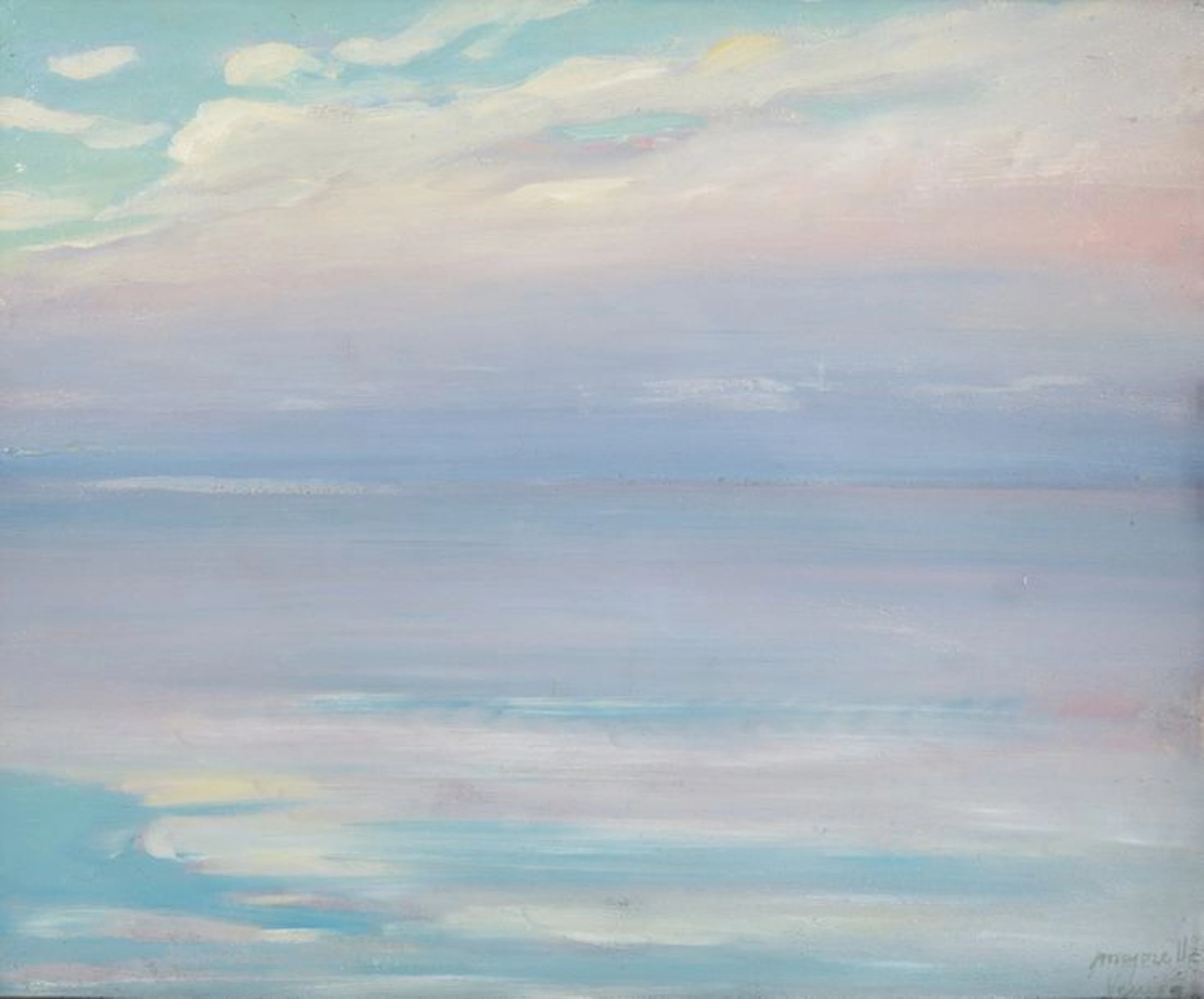 Jacques MAJORELLE (1886-1962), Vue de ciel…