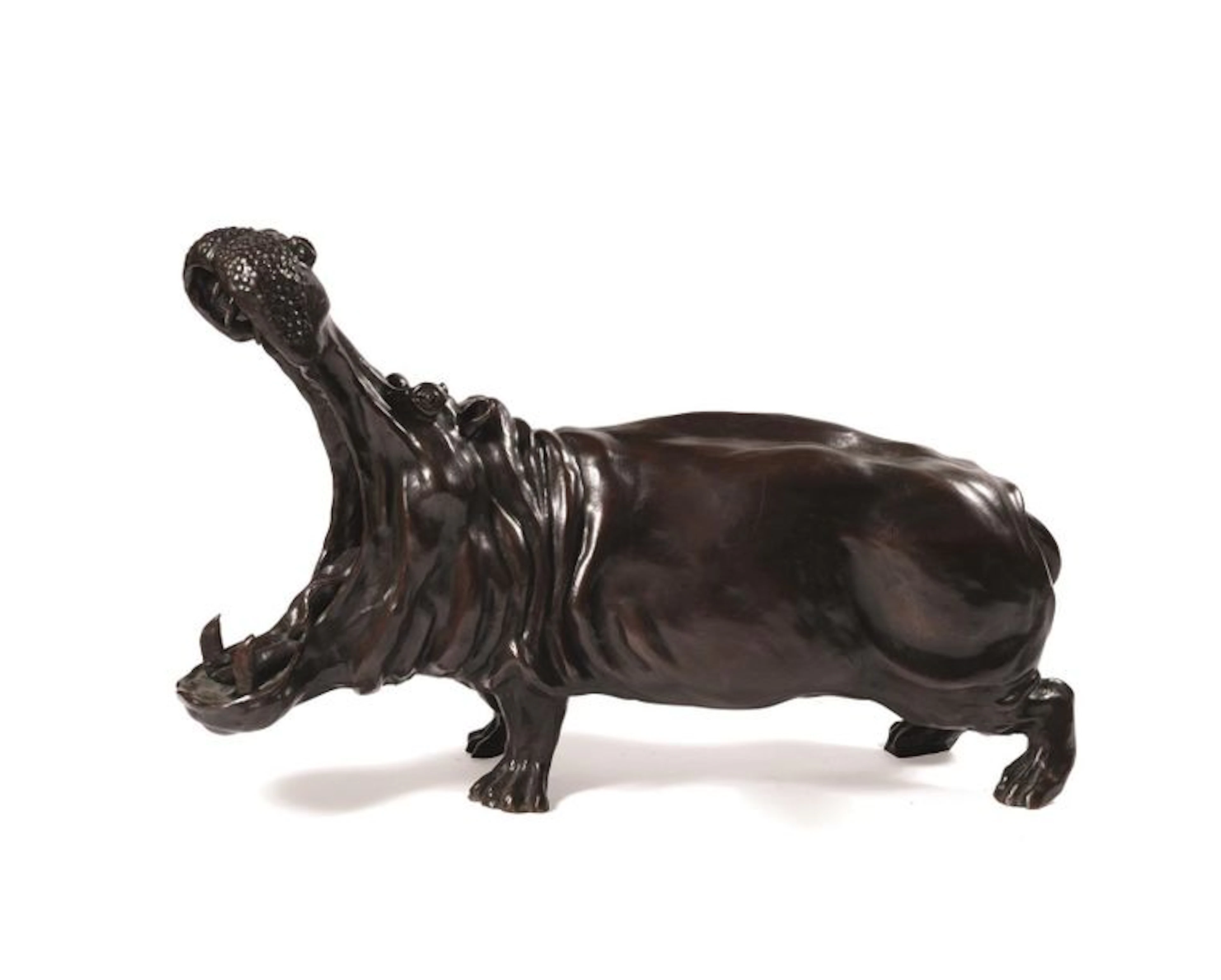 José Maria DAVID (1944-2015) Hippopotame…