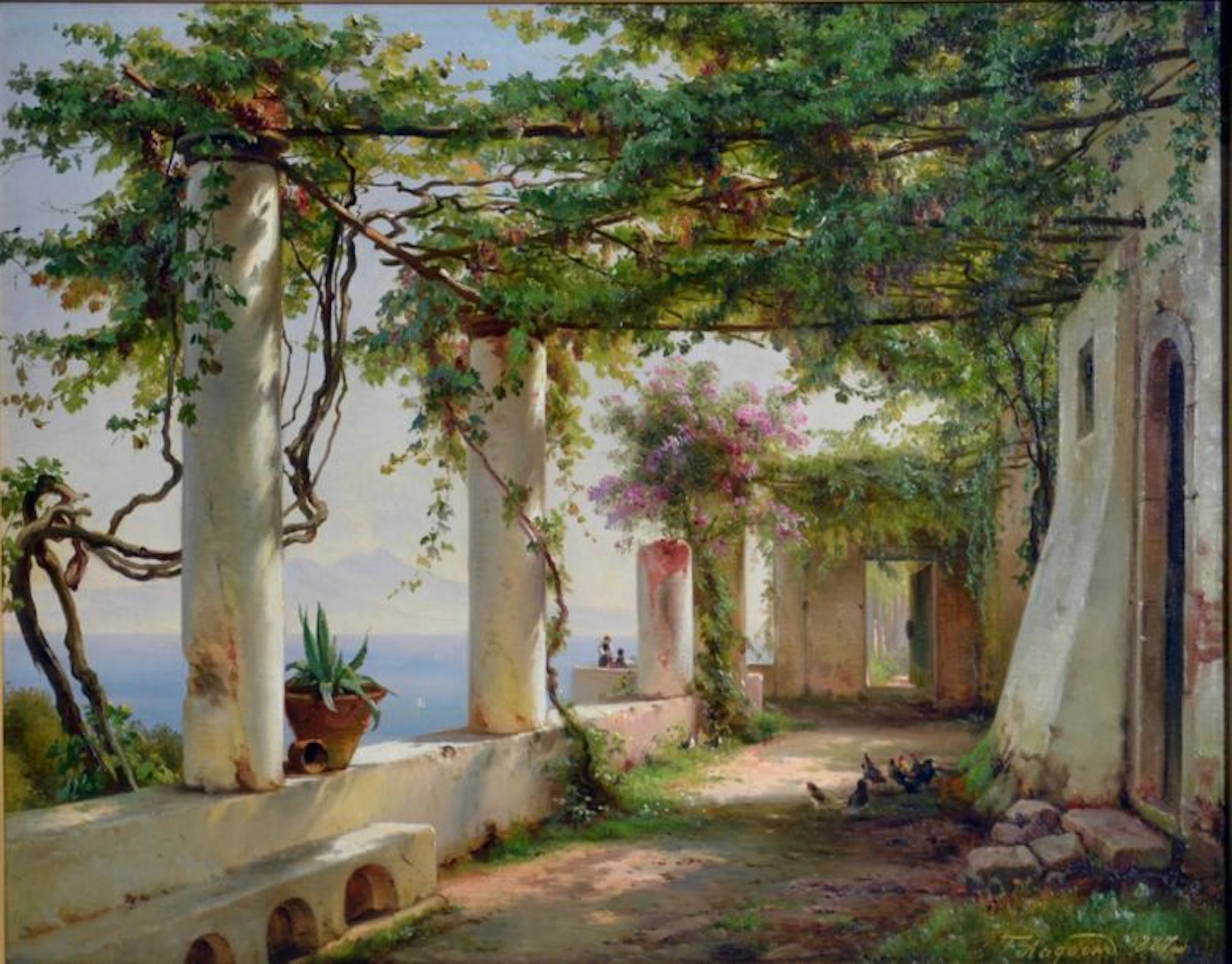 Carl Frederik Aagaard. (1833 - 1895) Une...