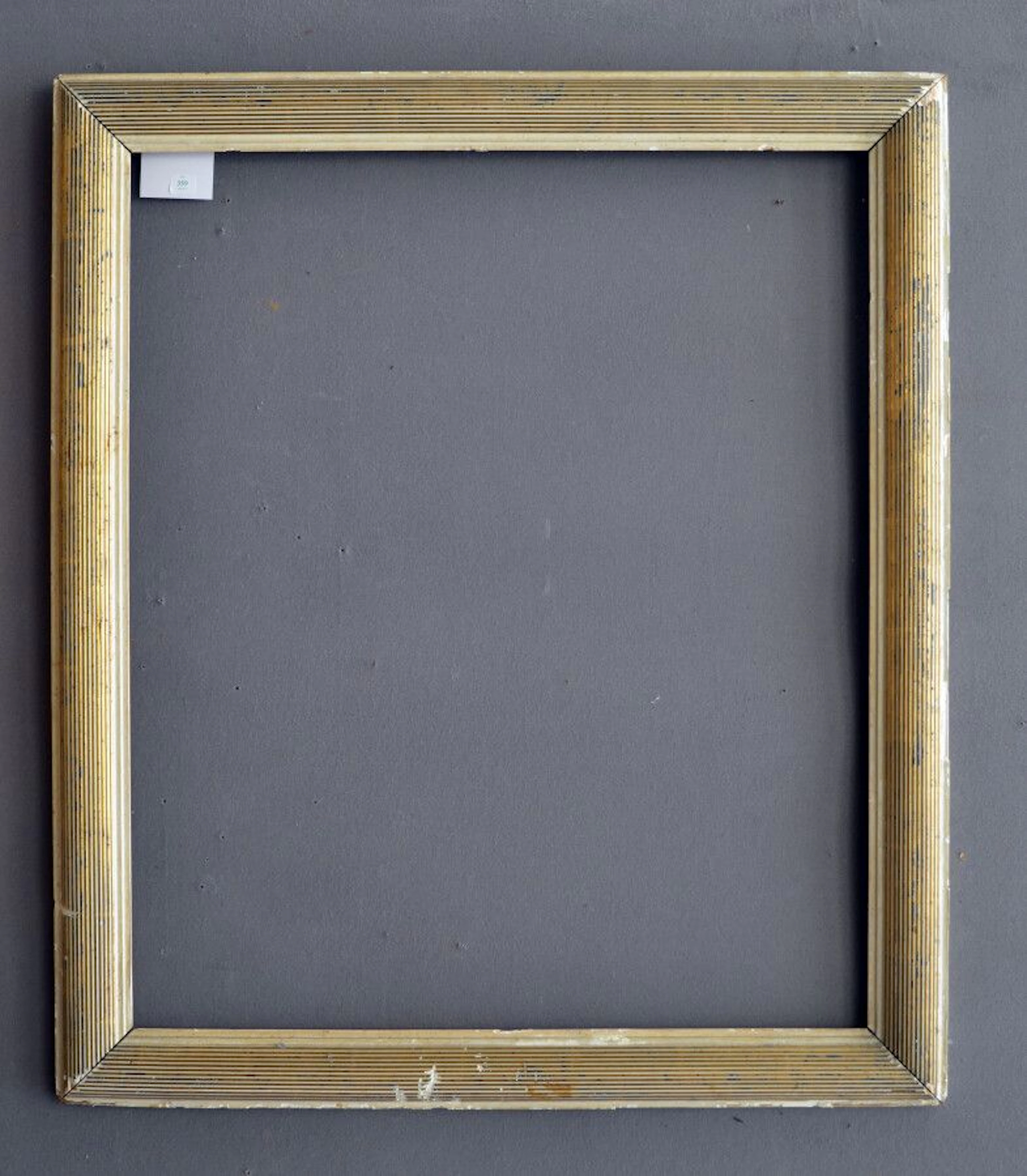 CADRE dit Degas en bois mouluré crême et... - Lot 359 - Eve