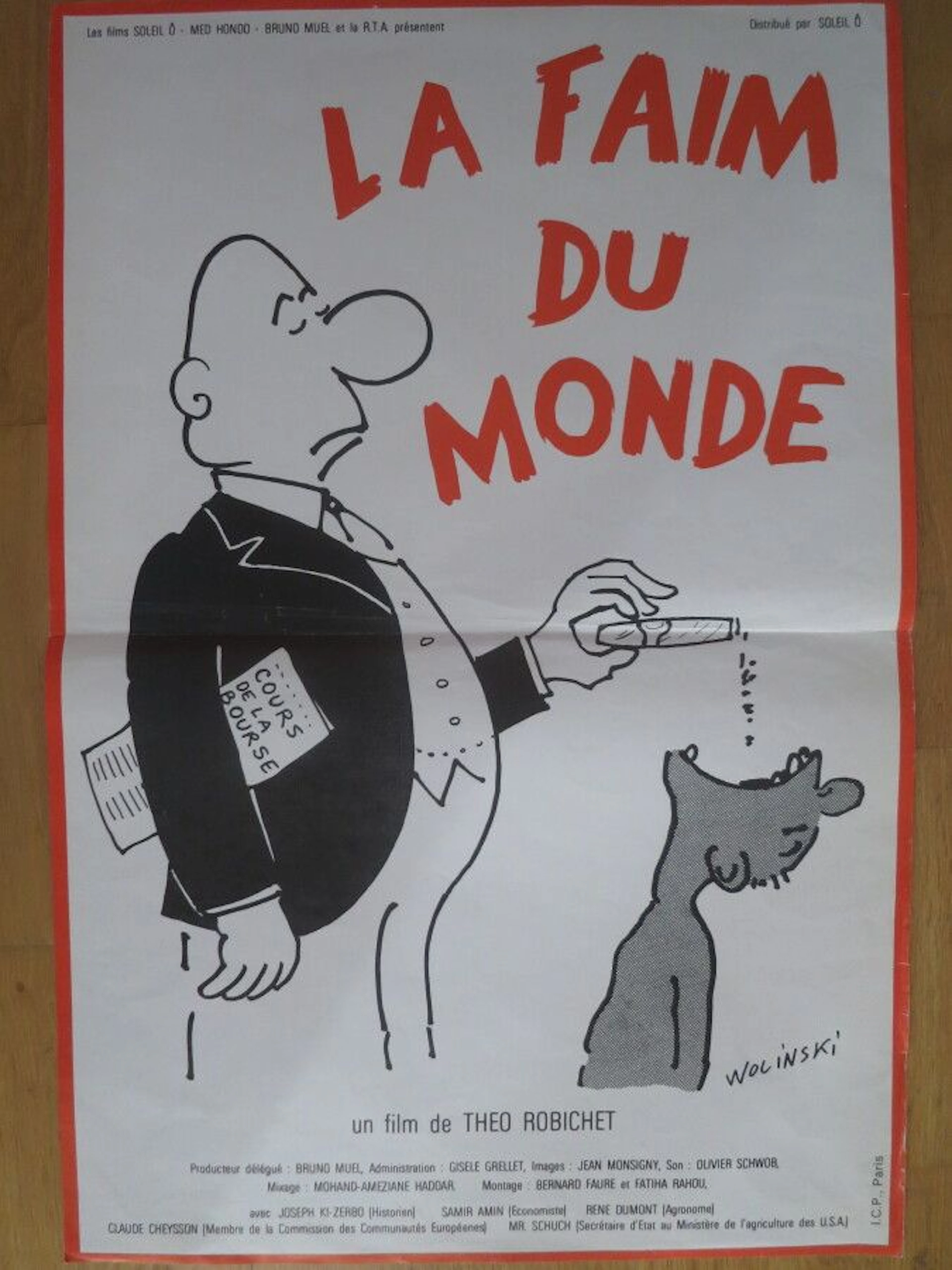 La faim du monde (1981) Film franco algérien... - Lot 260 - Eve