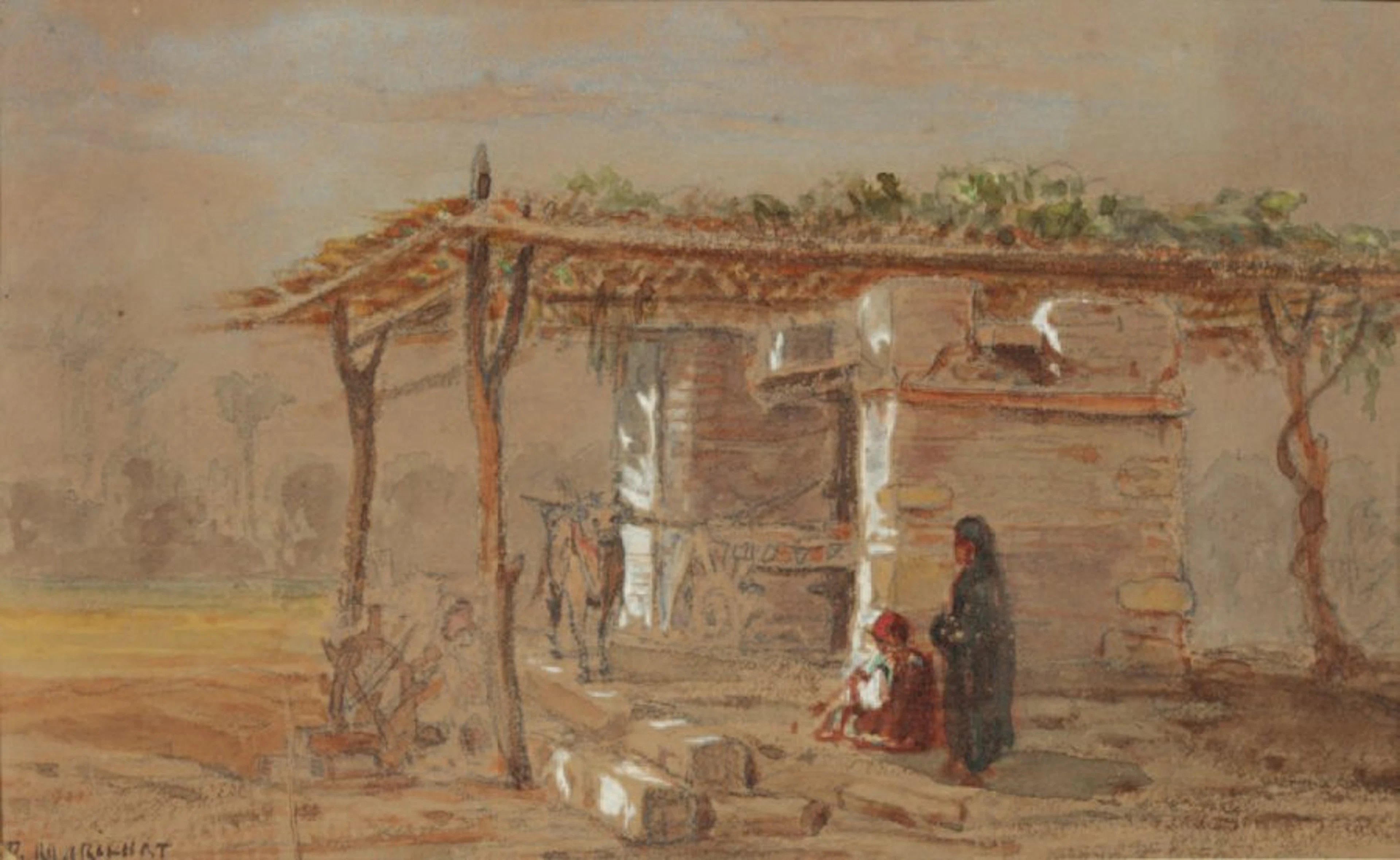 Attribué à Prosper MARILHAT (1811-1847)