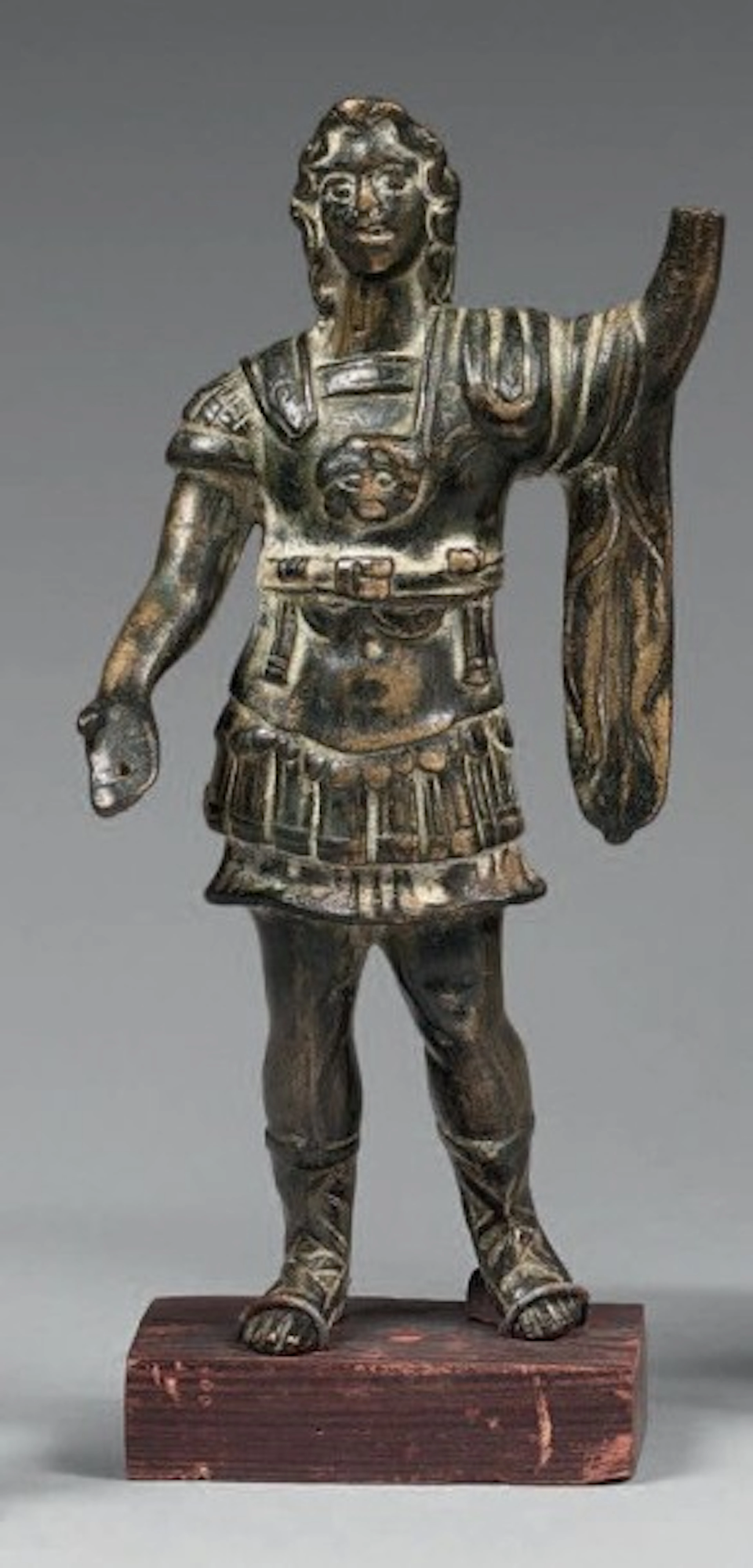 STATUETTE personnage en armure Bronze