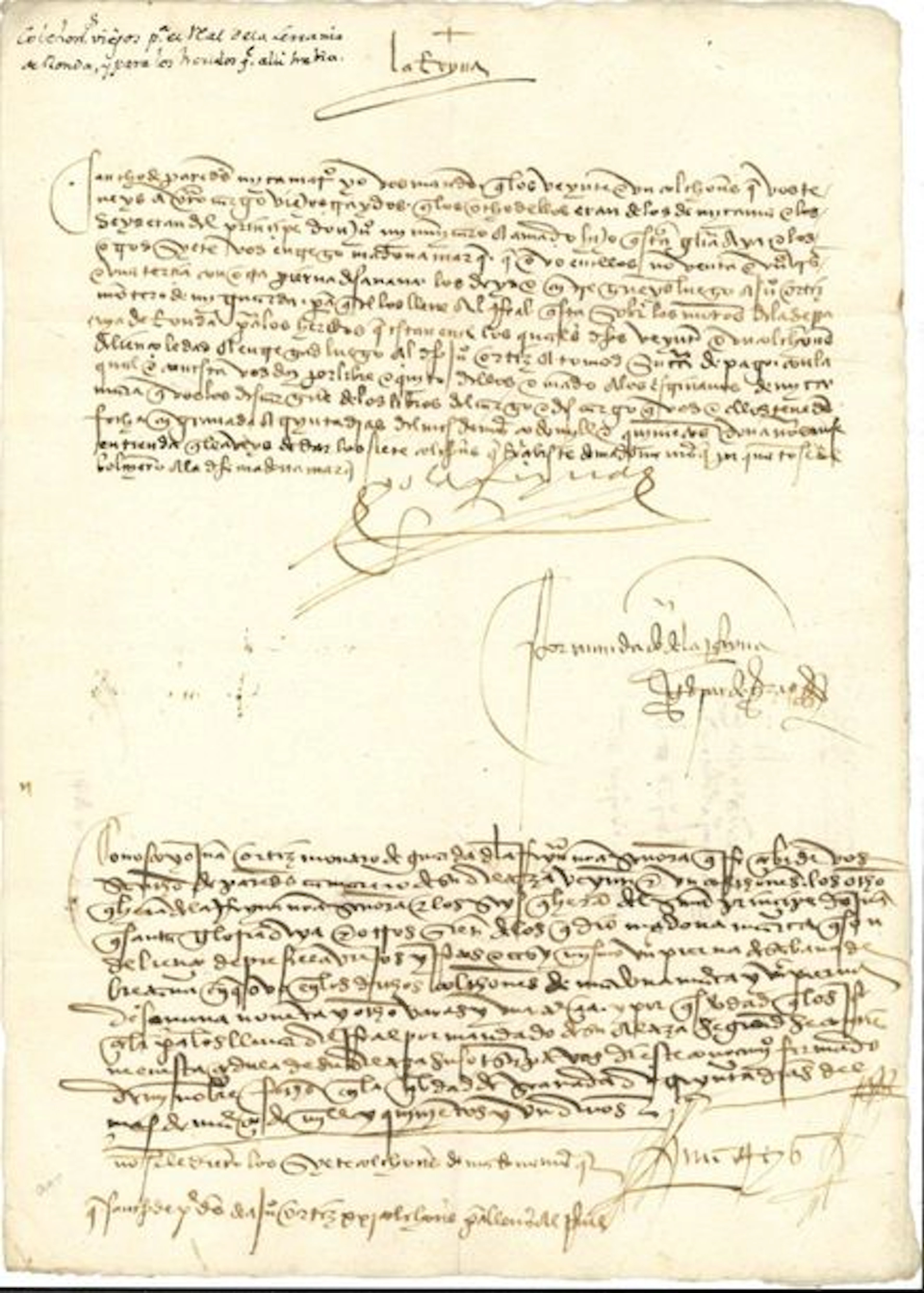 ESPAGNE. ISABELLE DE CASTILLE la Catholique…