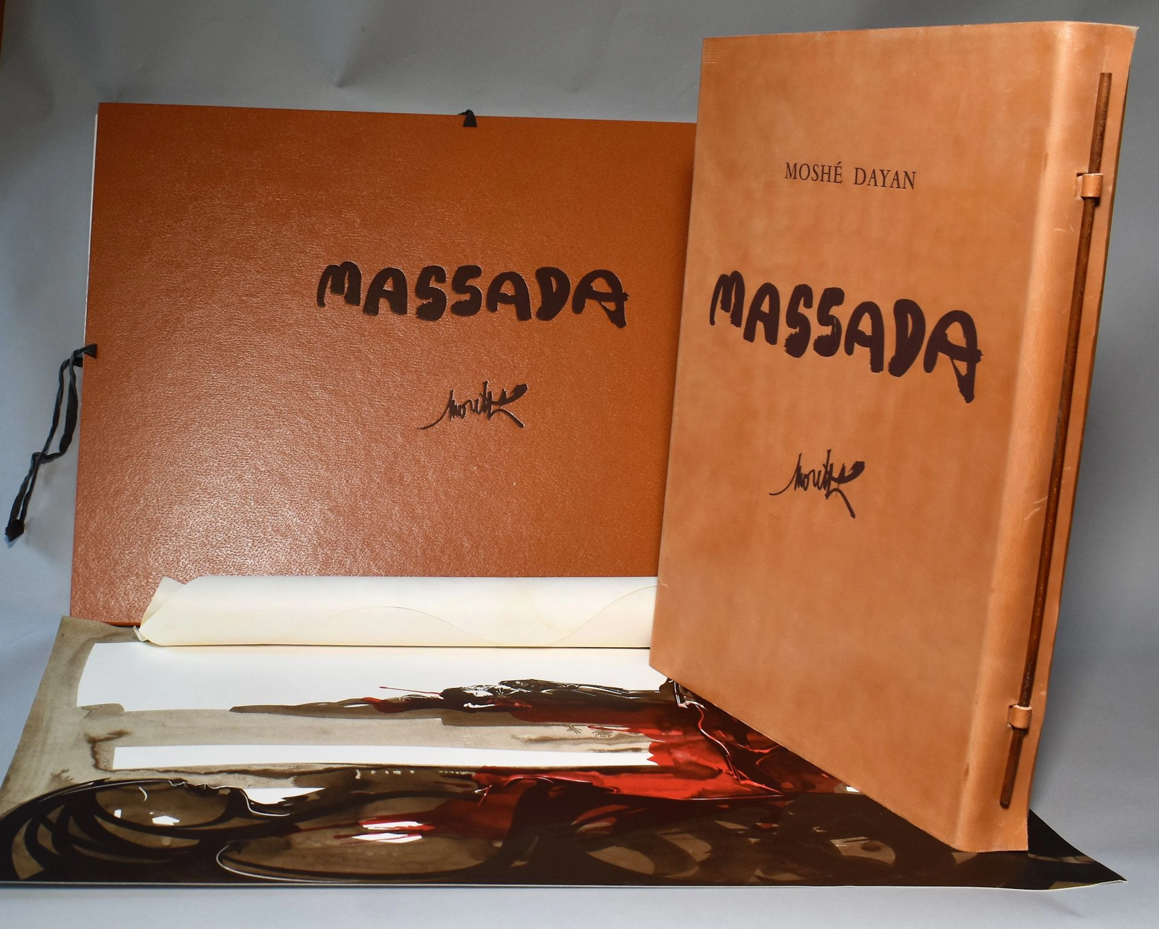 DAYAN (Moshé) : Massada. Georges Israël,... - Lot 94 - Ferri & Associés