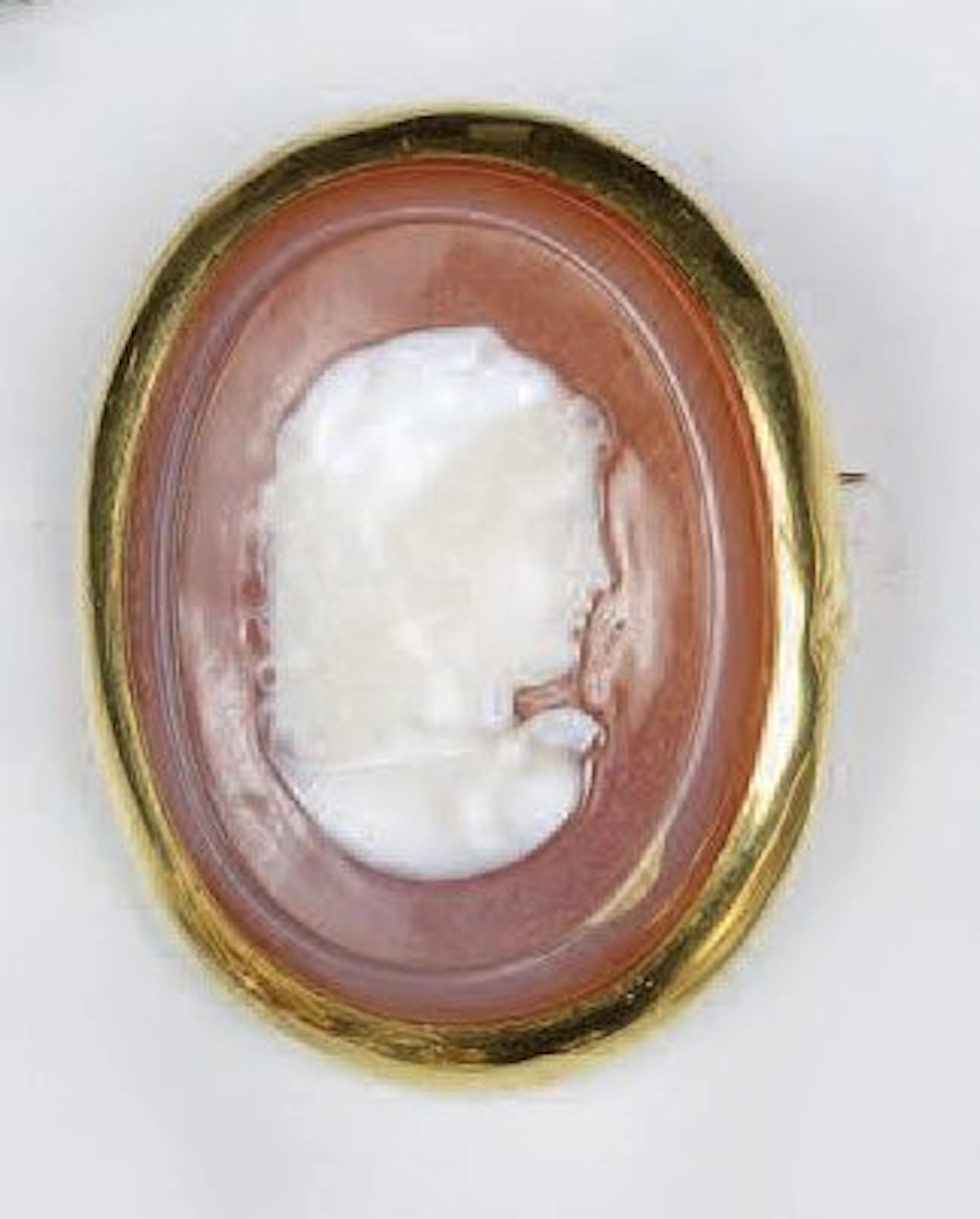 CAMEE agate monté en broche