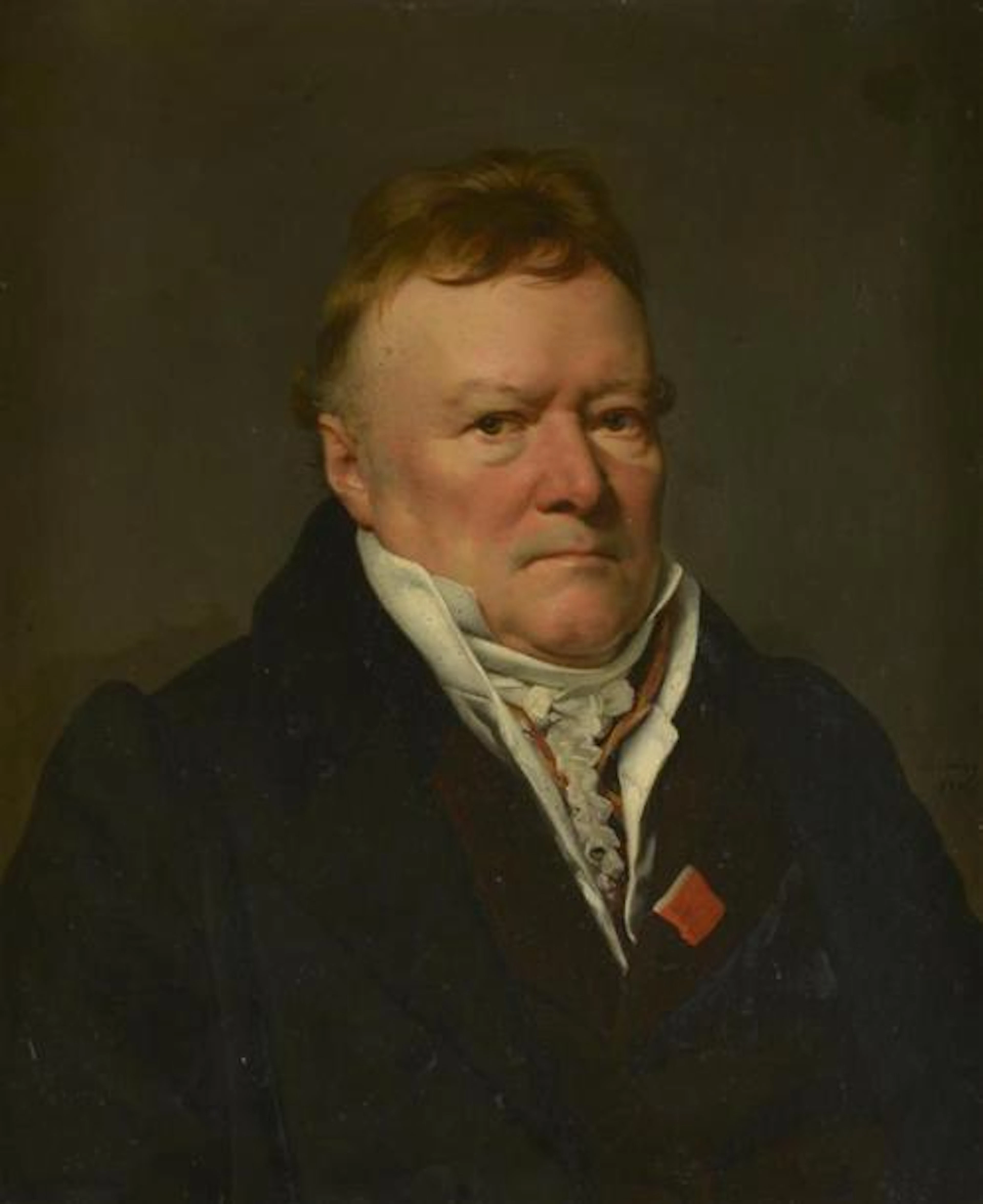 DROLLING Michel Martin Paris 1789- Id ; 1851 Portrait présumé...