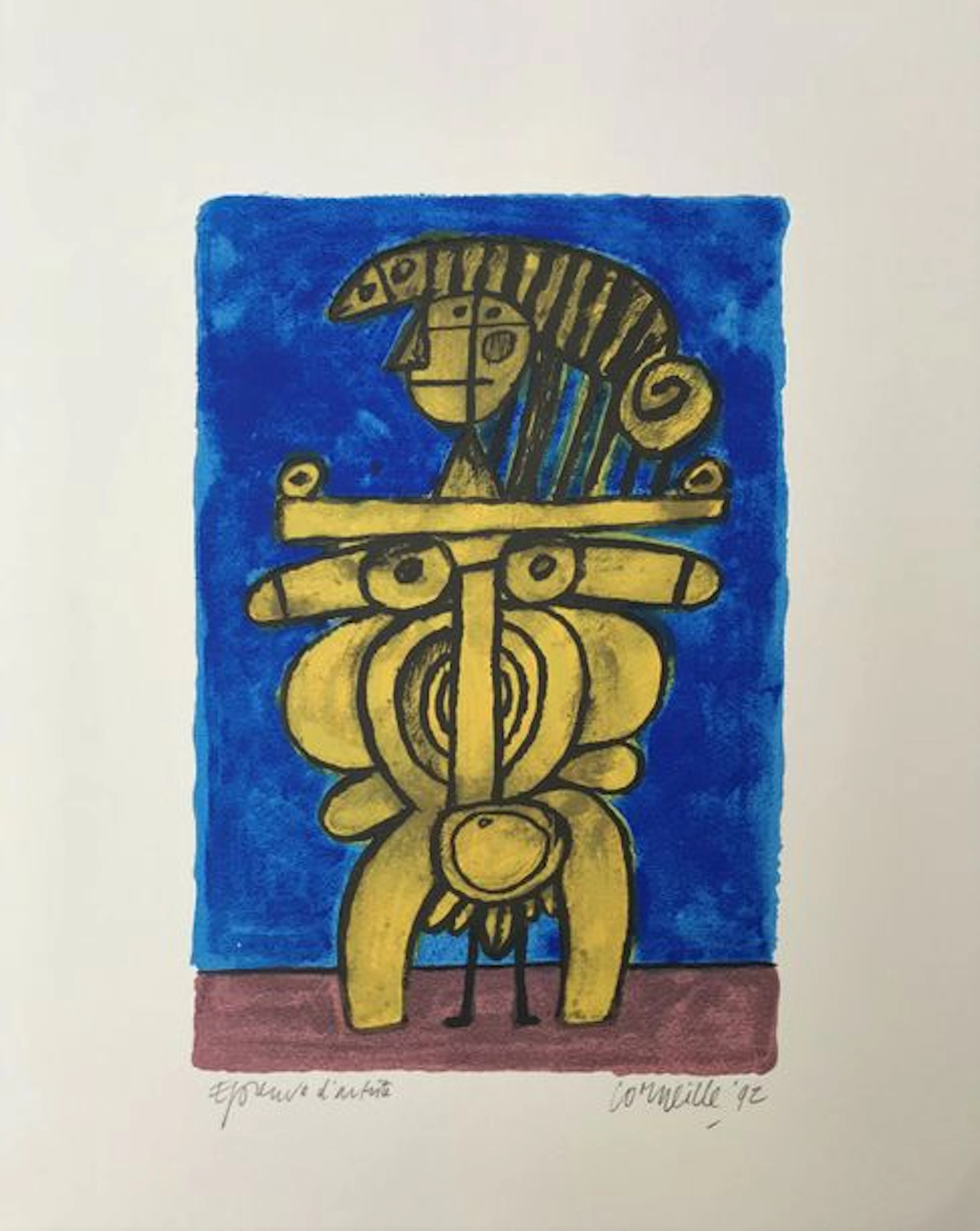 Guillaume van BEVERLOO dit CORNEILLE (1922-2010)…