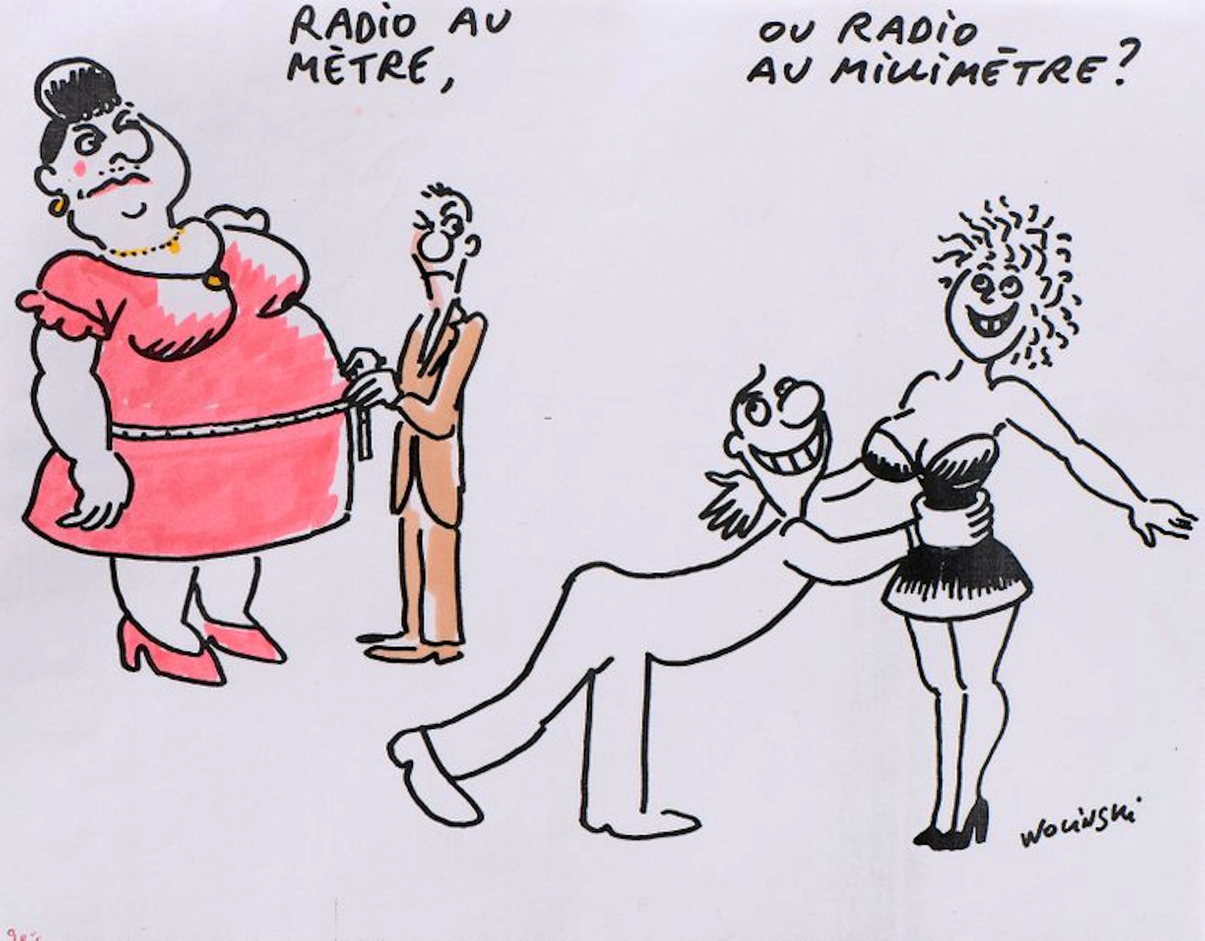 WOLINSKI (Tunis, 1934 - Paris, 2015). Campagne…