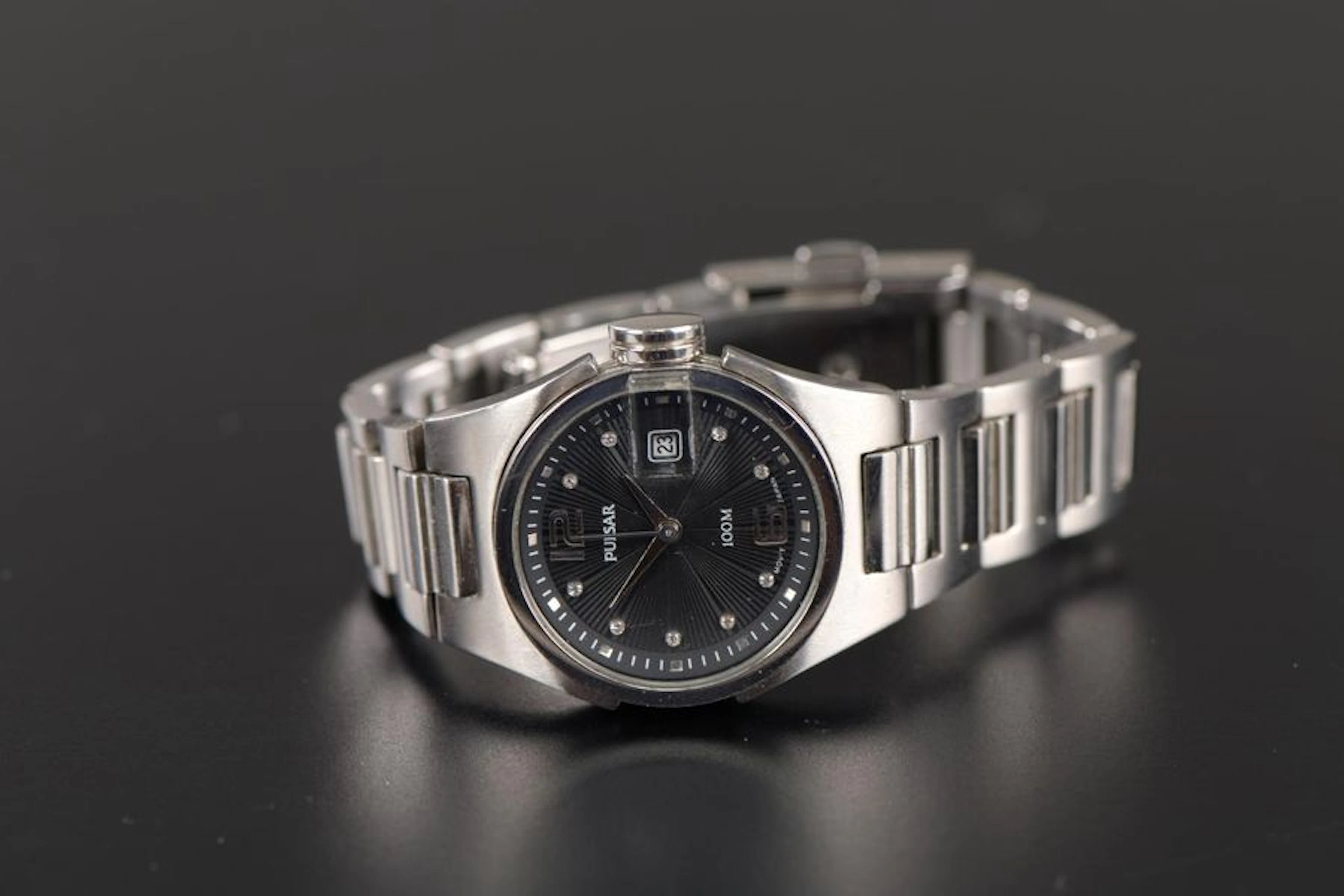 PULSAR. Montre bracelet de dame en acier,…