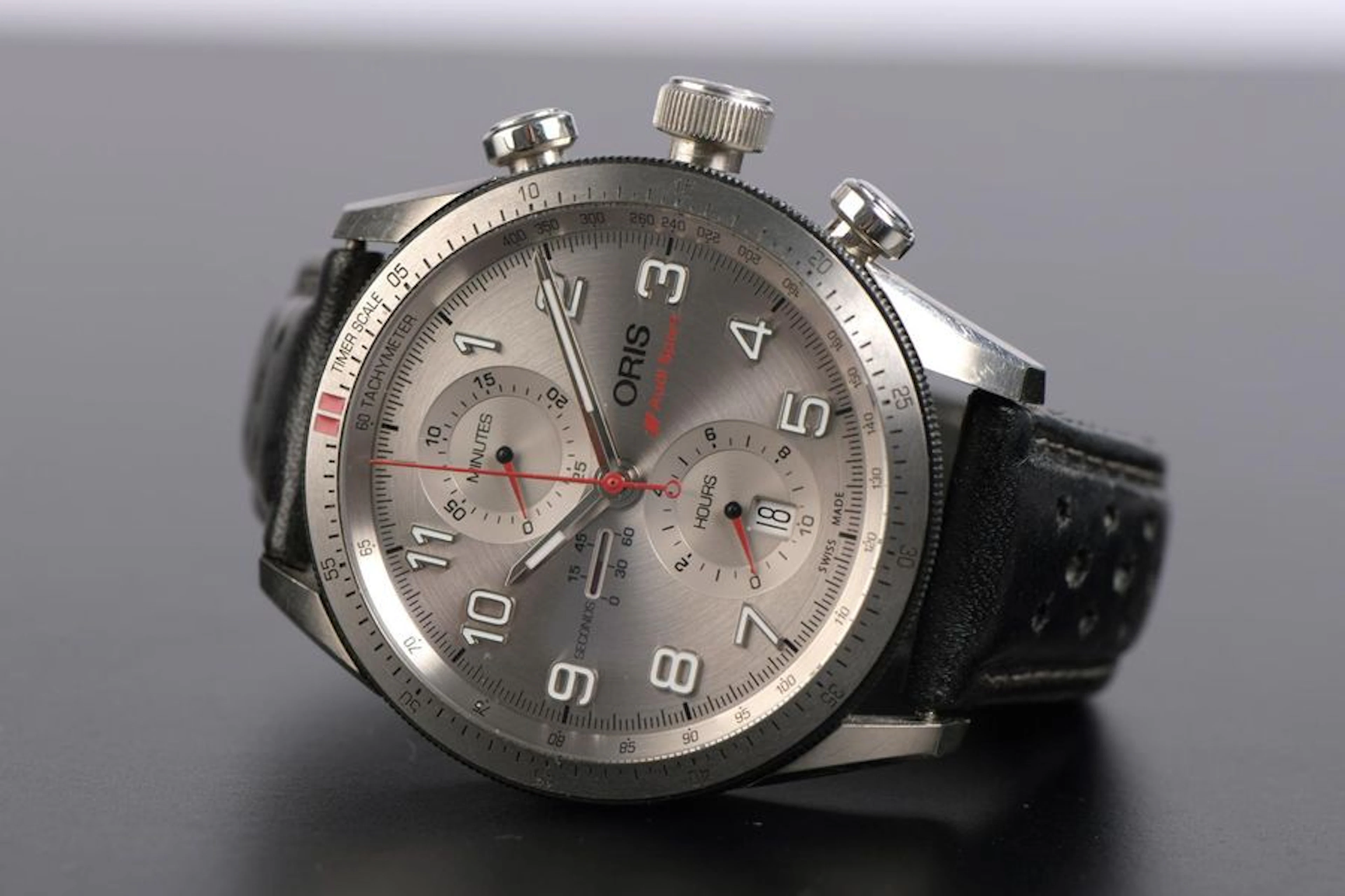 ORIS. Montre bracelet chronomètre d'homme,…