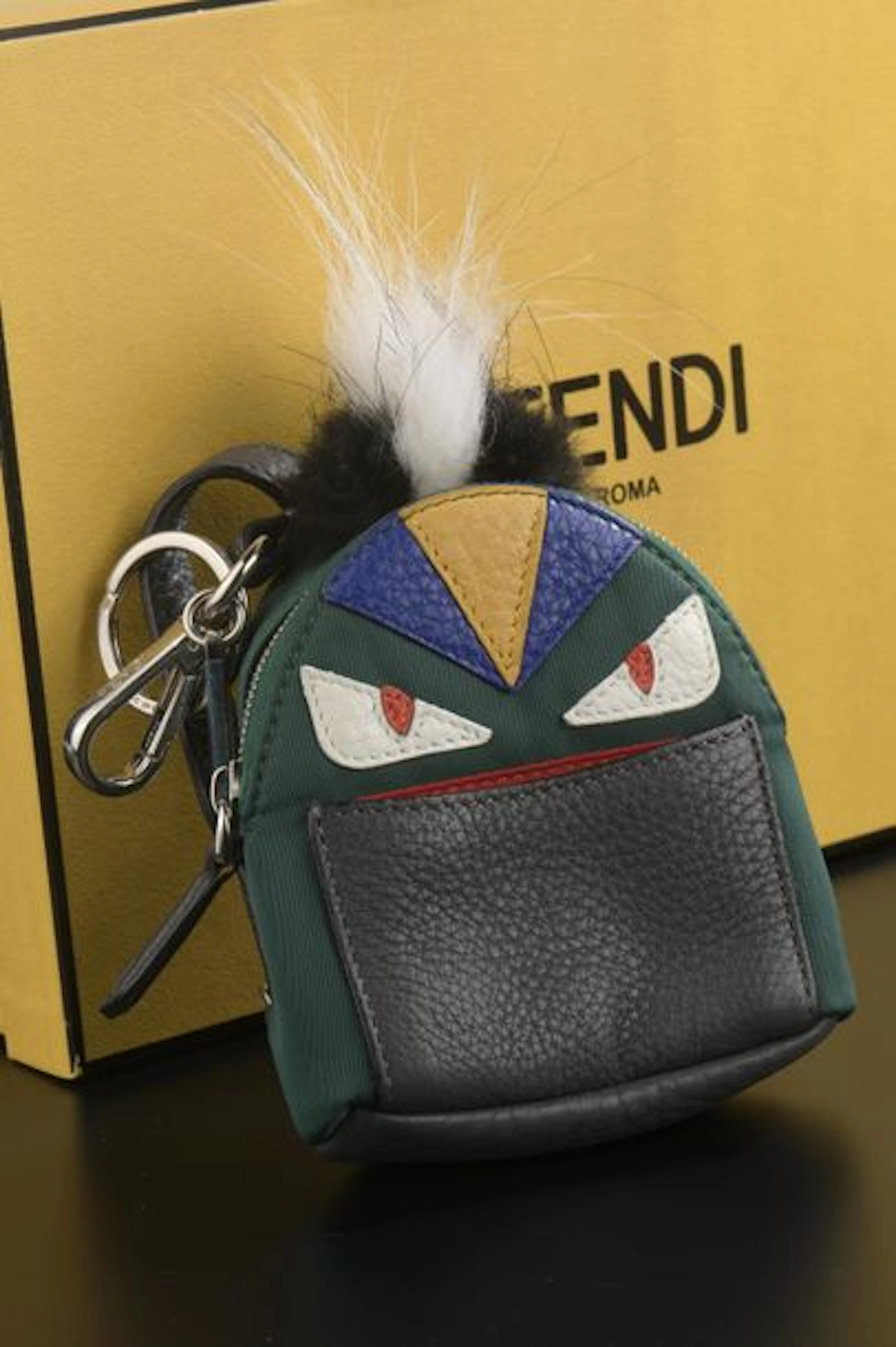 FENDI. Bijou de sac modèle "Buggy monster"…
