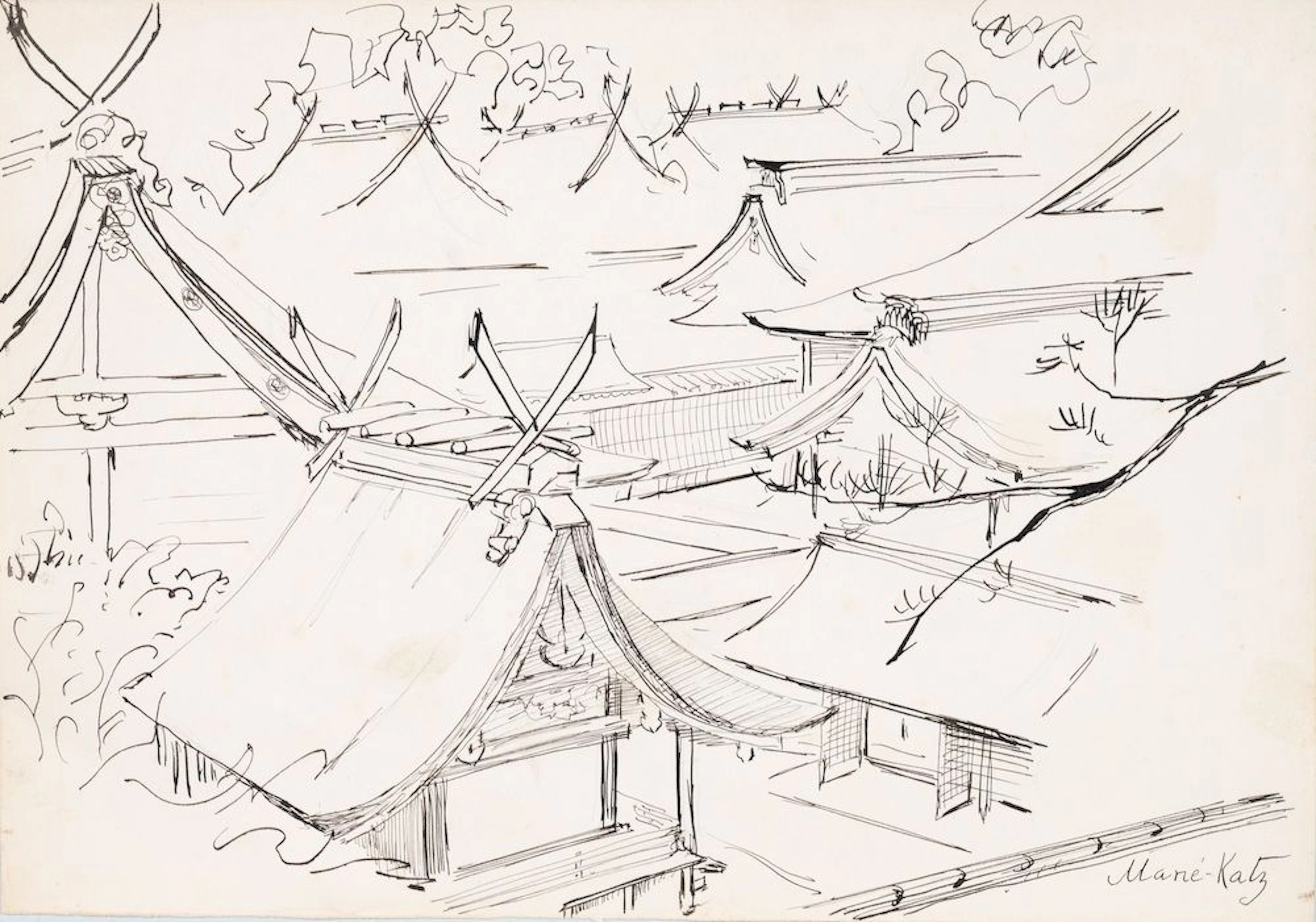 Emmanuel MANE-KATZ (Metz, 1894 - Tel Aviv,... - Lot 70 - Le Floc'h