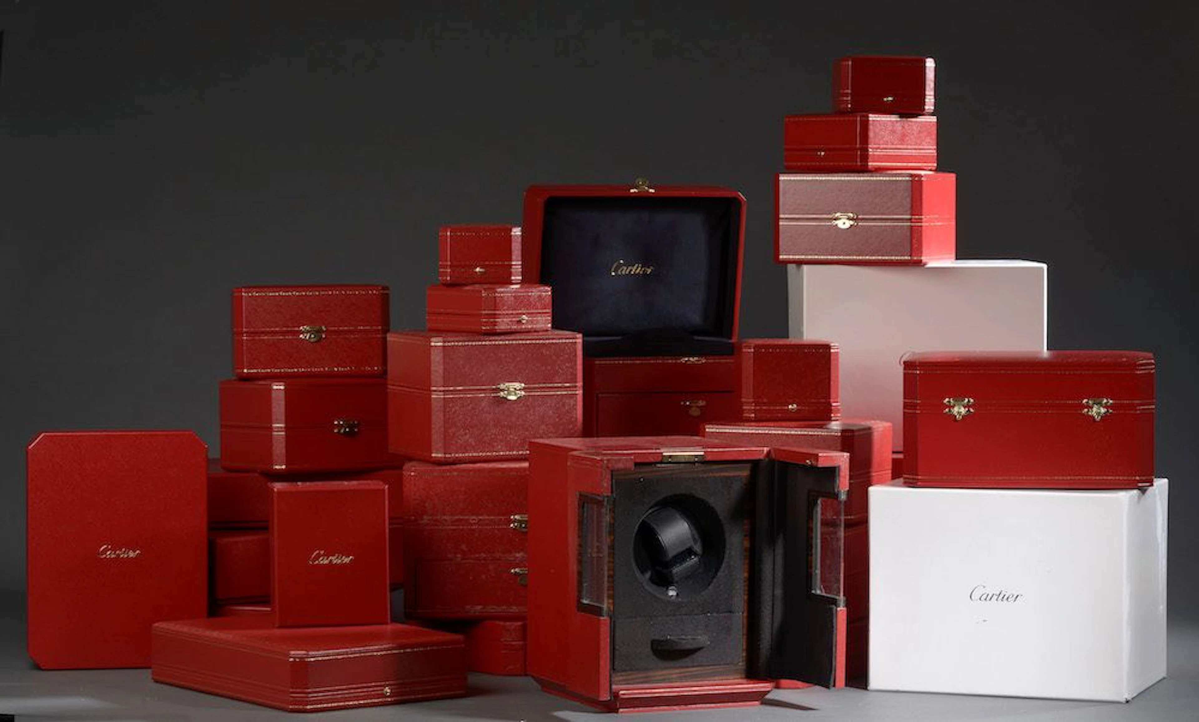 CARTIER. Important ensemble de boîtes de... - Lot 147 - Le Floc'h
