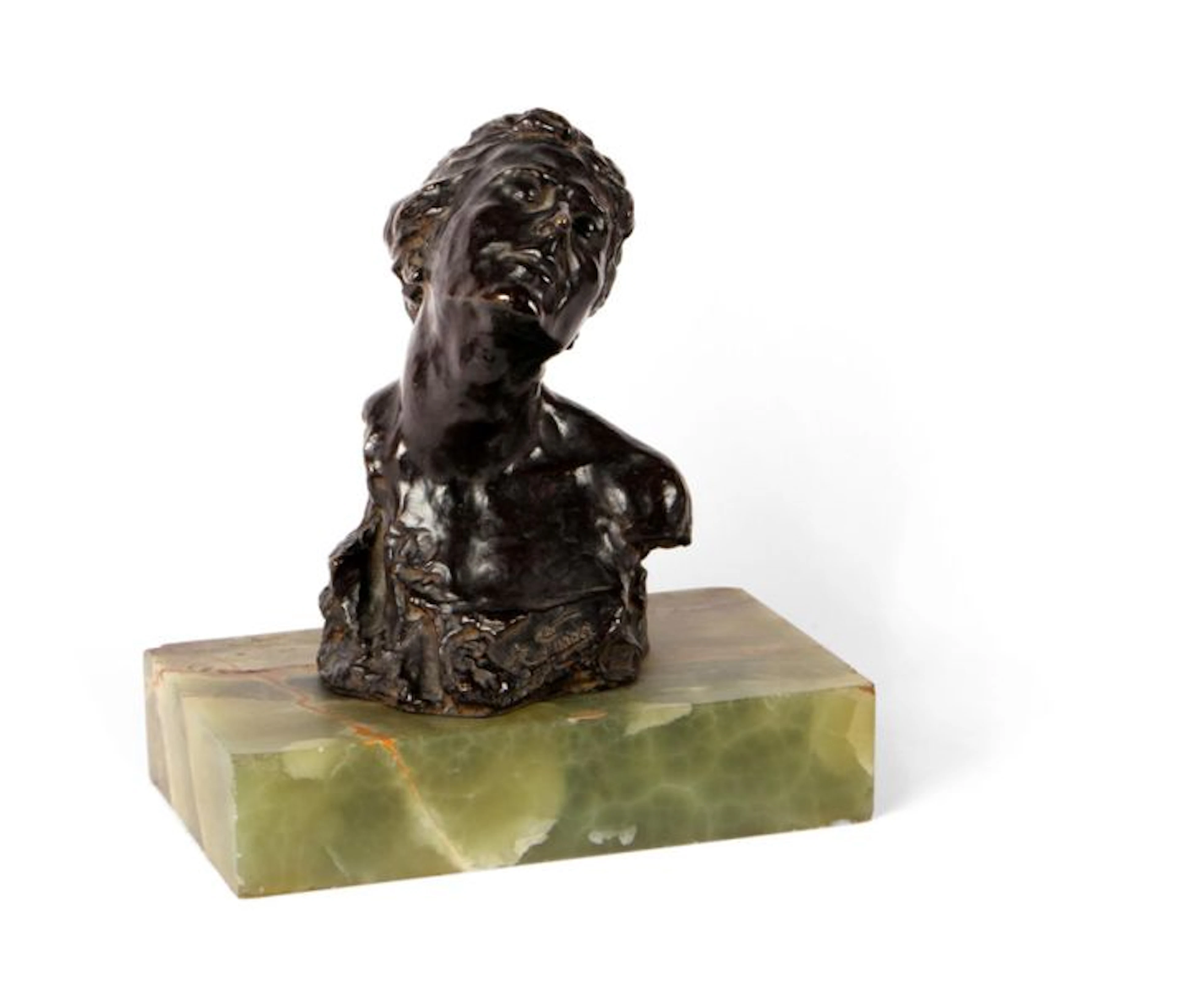 ALFREDO PINA (1883-1966) Buste de femme au…