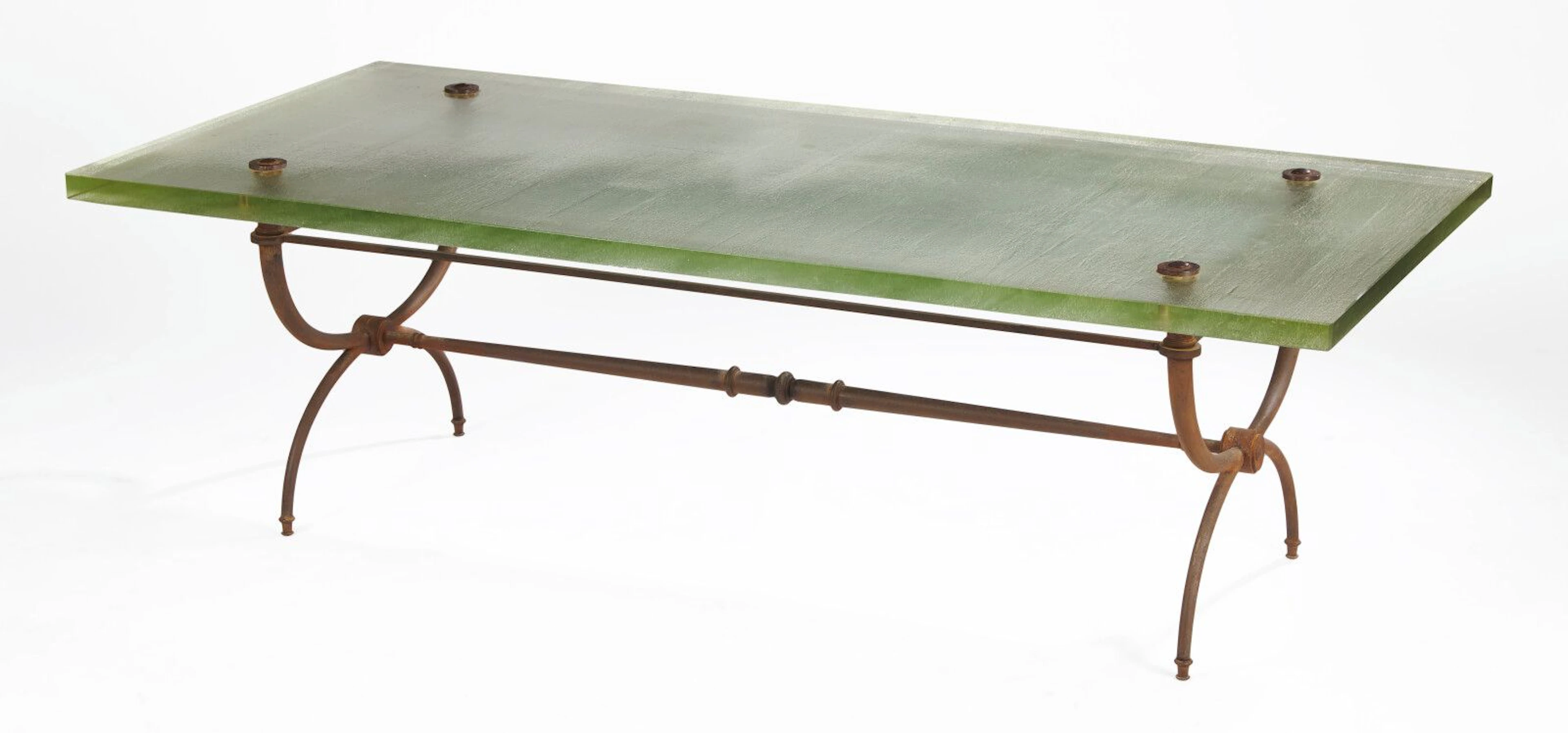 Attribuée à RAYMOND SUBES (1893-1970) TABLE... - Lot 228 - Libert Damien