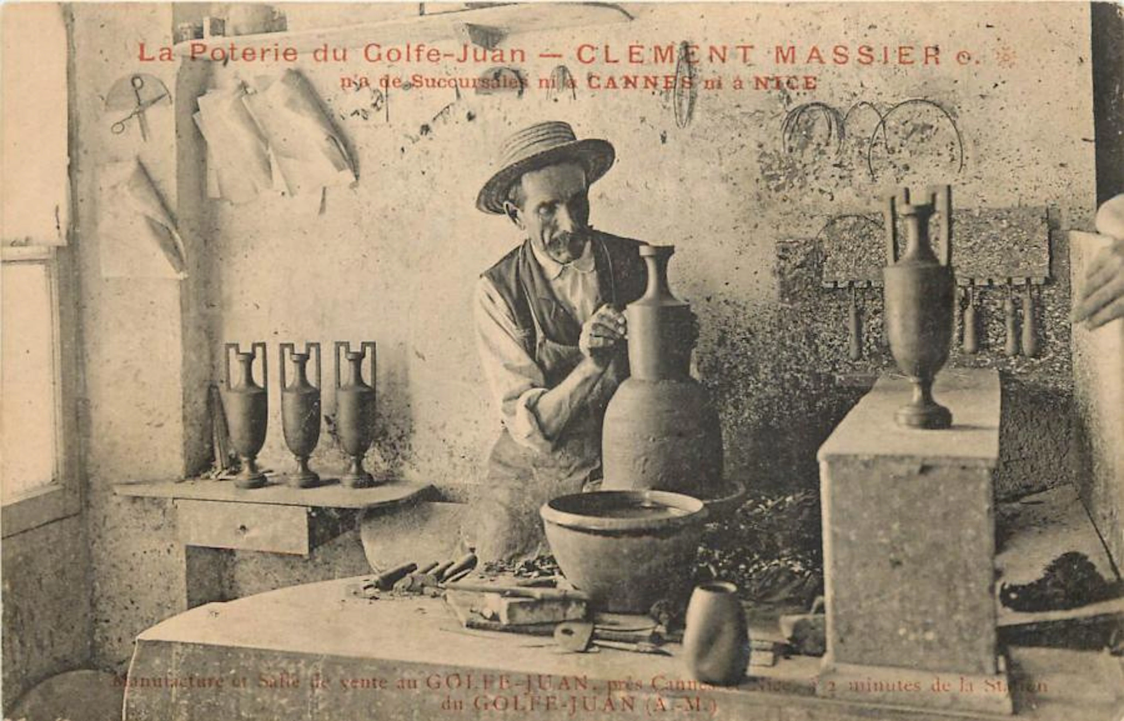 8 CARTES POSTALES INDUSTRIE: Sélection Alpes Maritimes