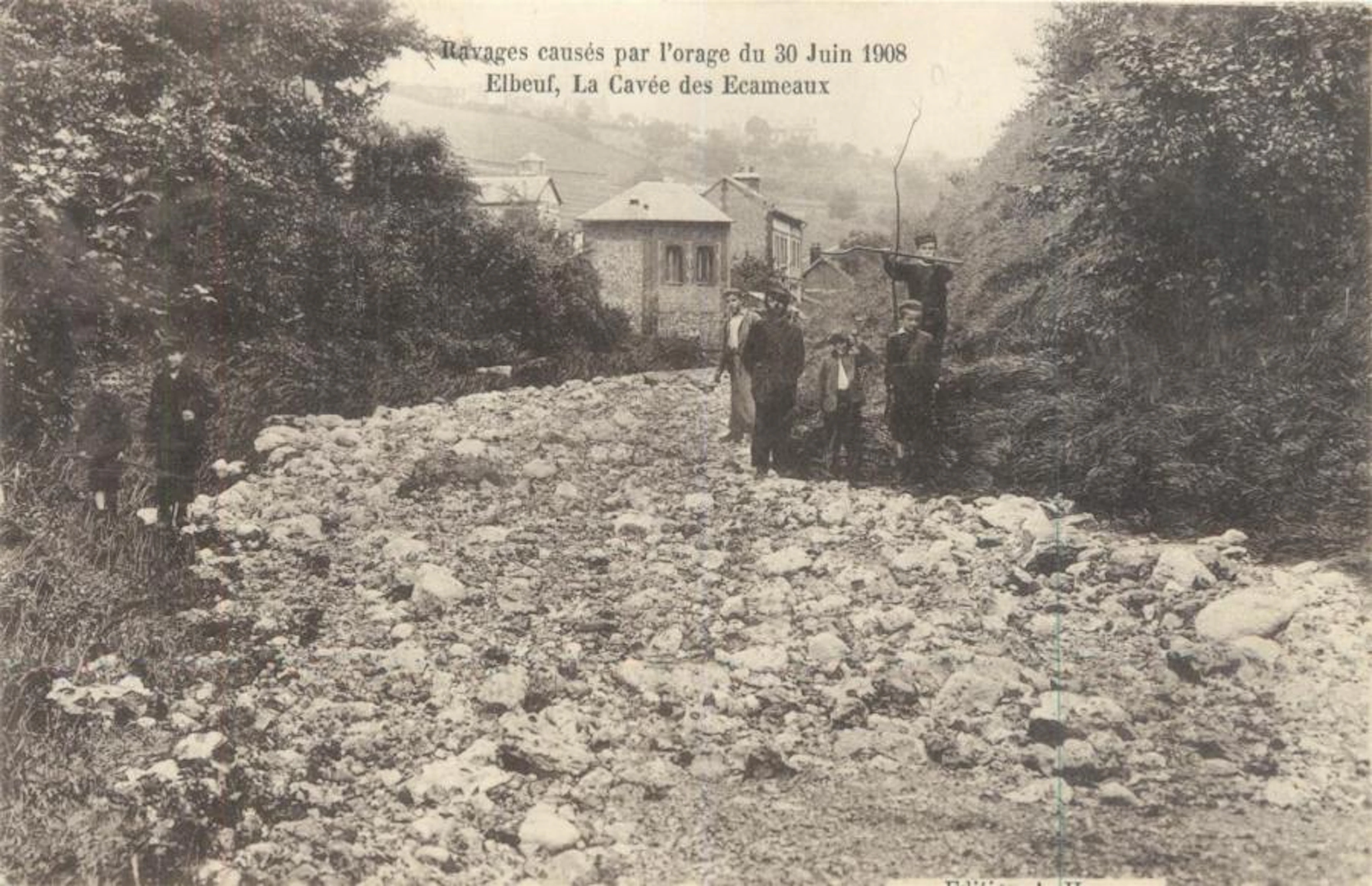 9 CARTES POSTALES CATASTROPHES : Petite Sélection.…