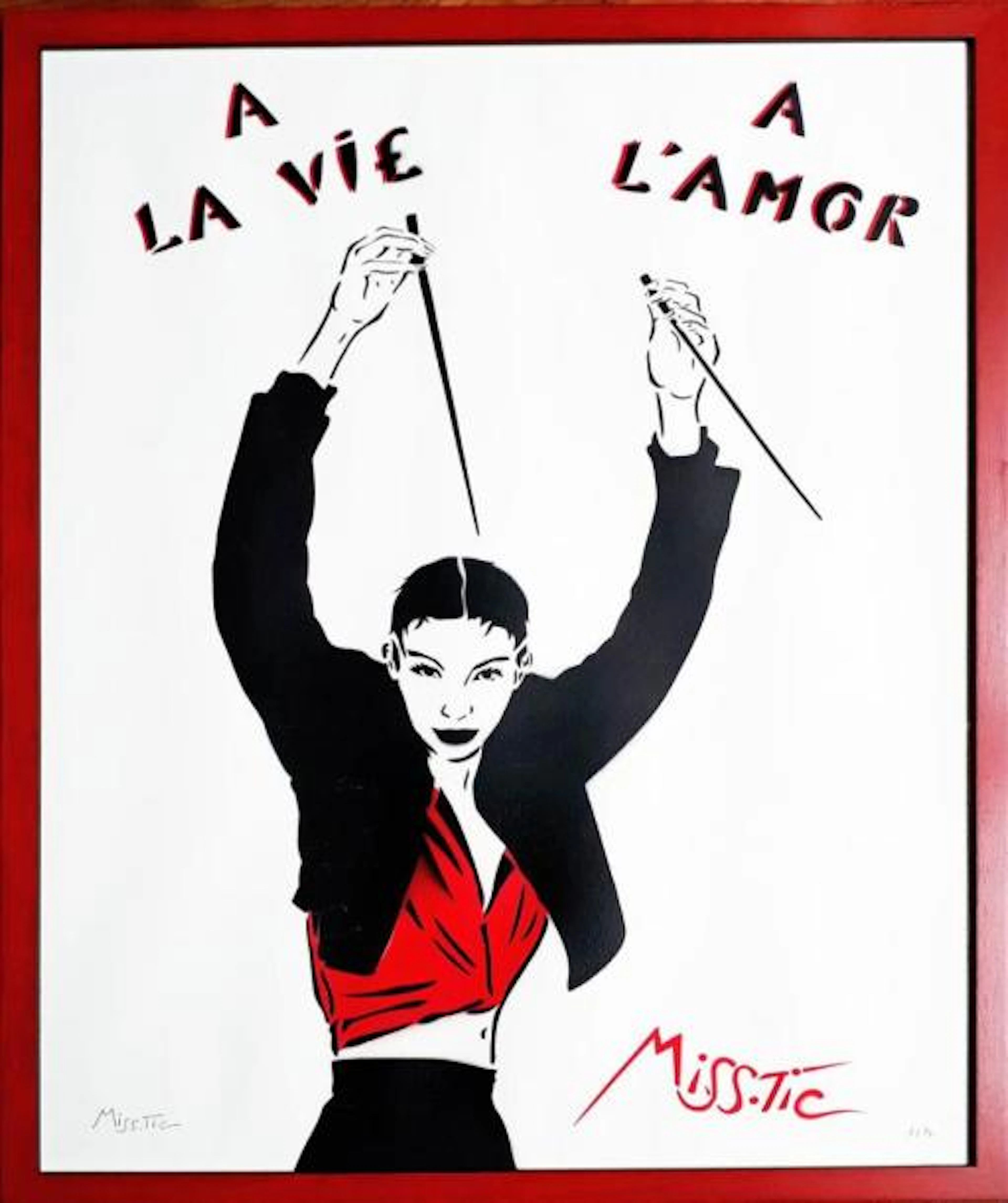 MISS TIC (née en 1956) A la vie à la mort…