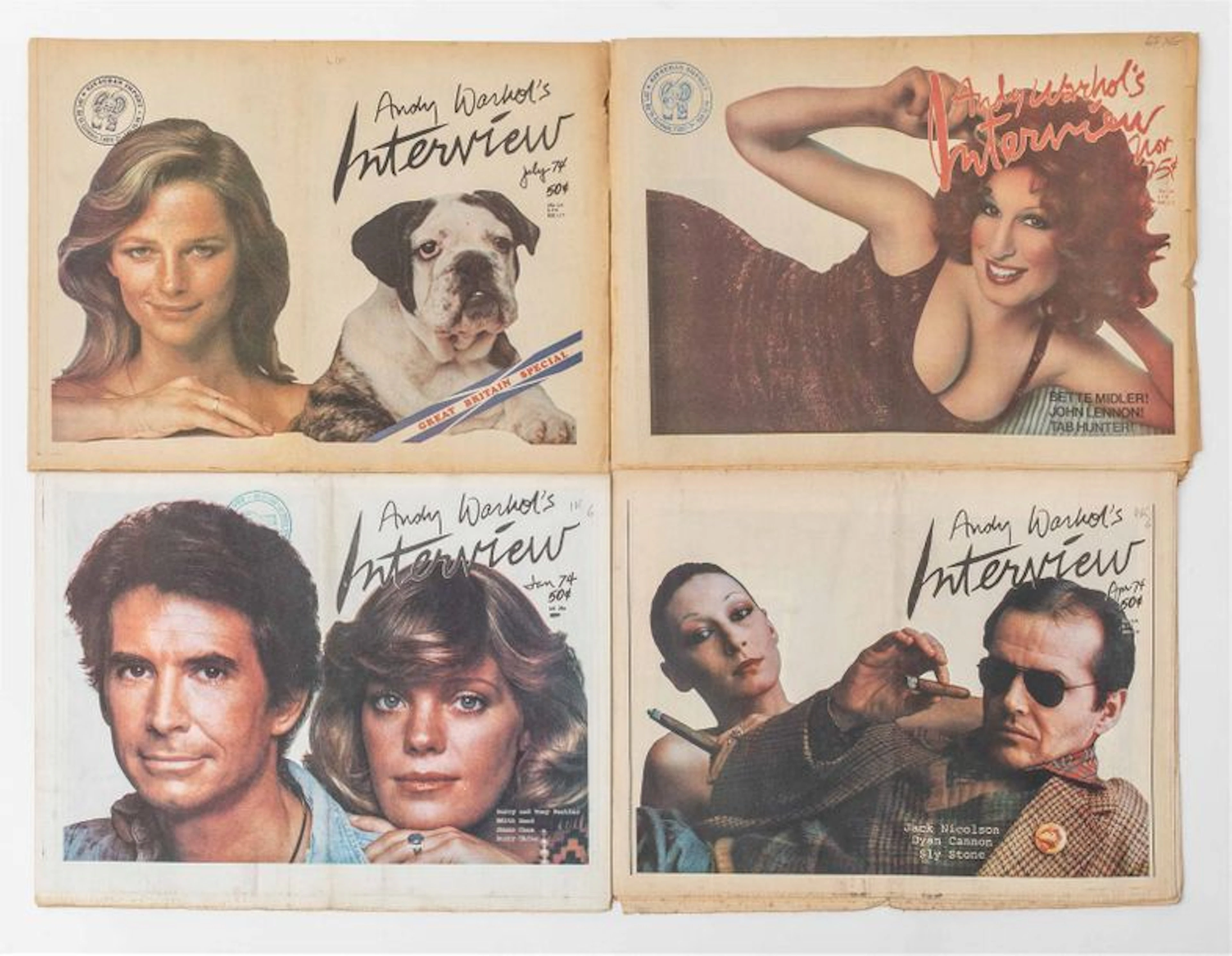 ANDY WARHOL'S INTERVIEW MAGAZINE, Ann-Margret…