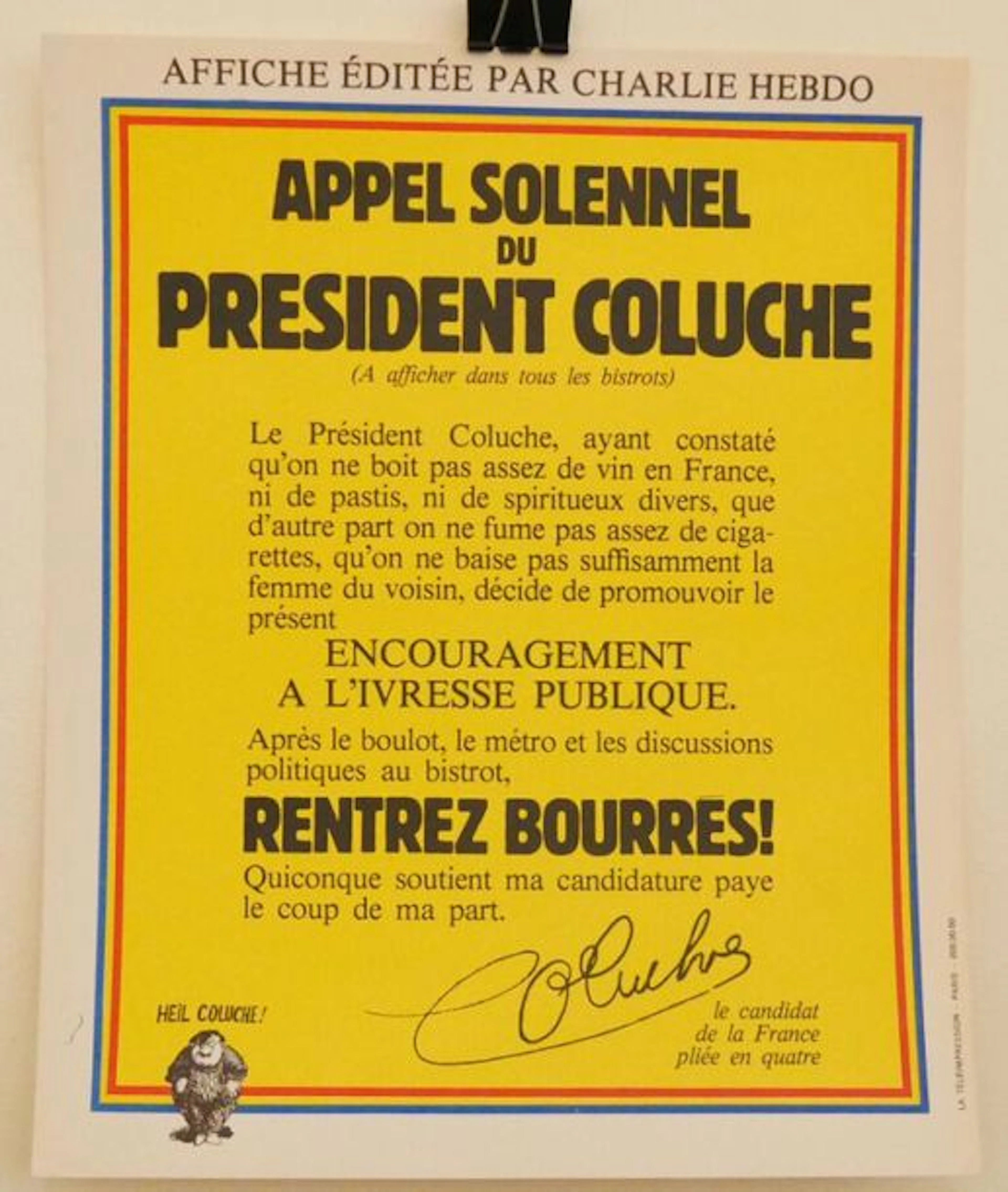 AFFICHES (2) : Campagne Présidentielle de…