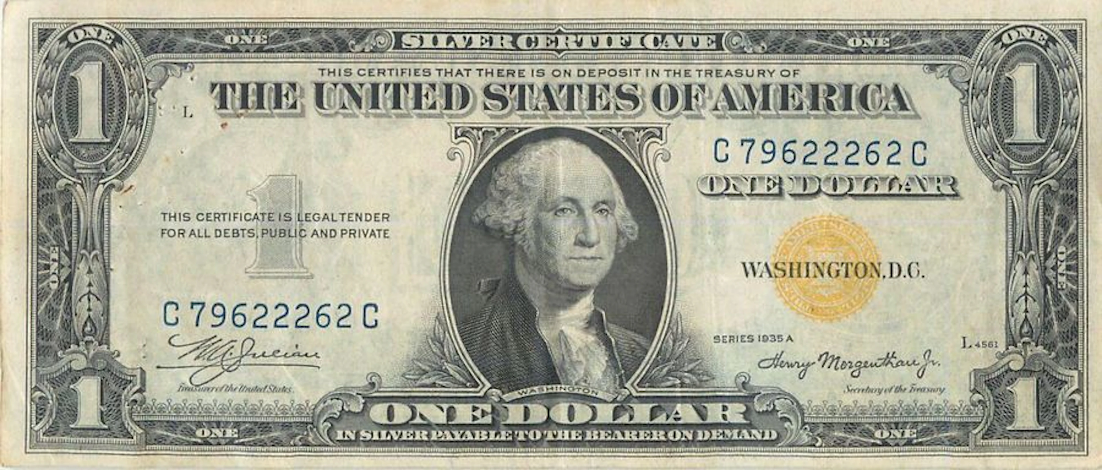 14 Billets Etrangers. Etats-Unis : One Dollar,…