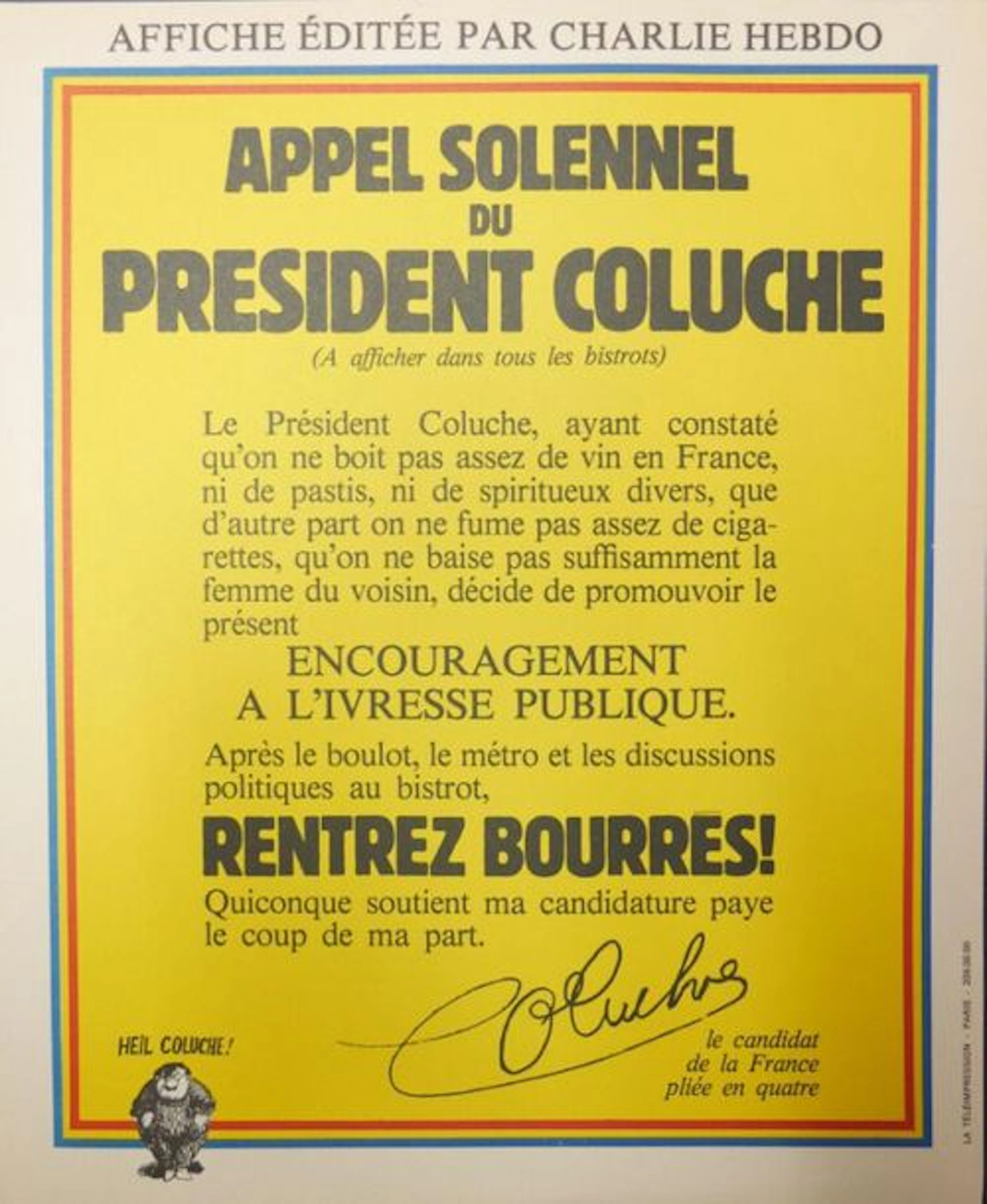AFFICHES (2) : Campagne Présidentielle de…