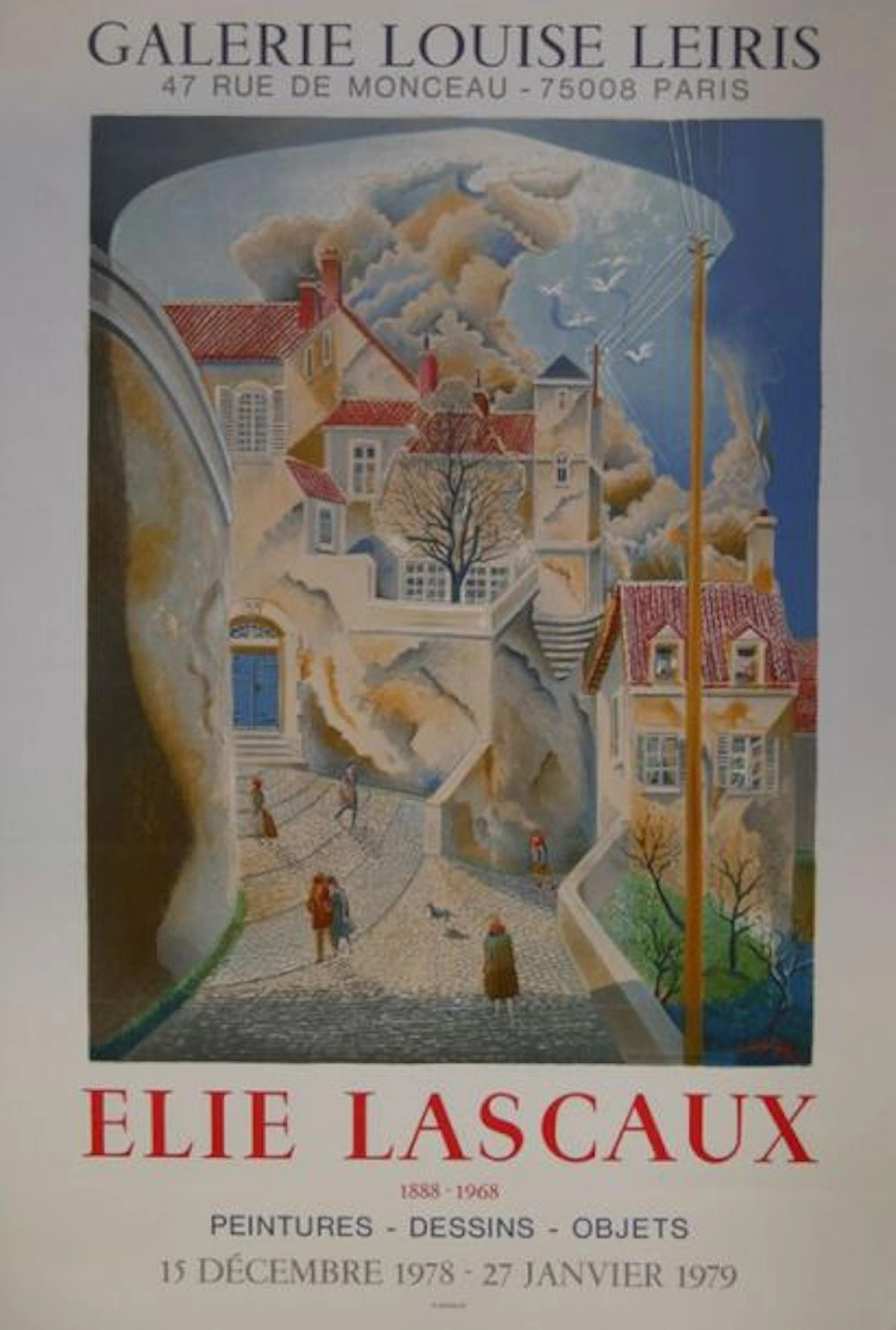 Elie Lascaux (1888-1968). Ensemble de 2 Affiches…