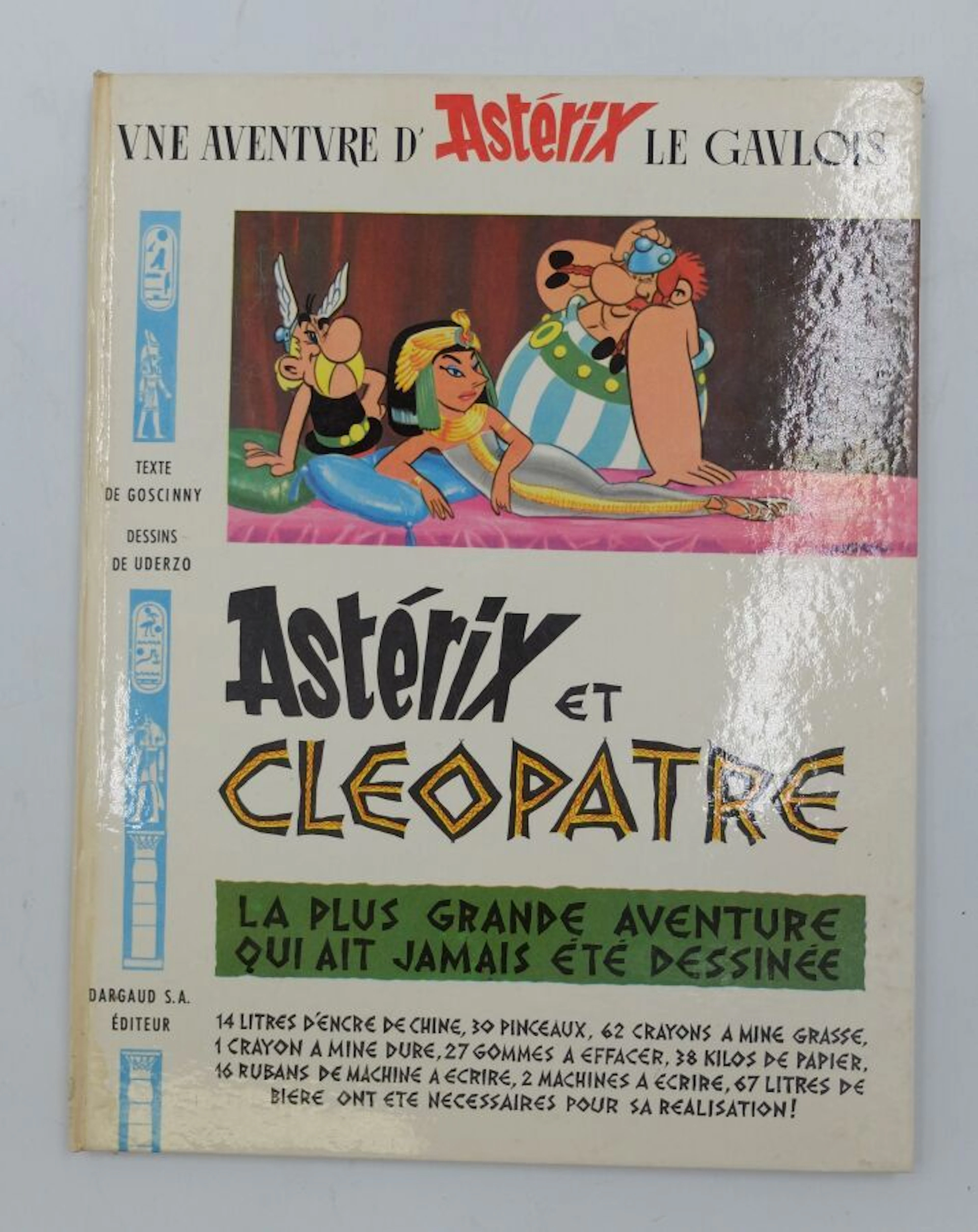 ASTERIX 6, Astérix et Cléopâtre, 1965, Dargaud,... - Lot 211 - Morand & Morand