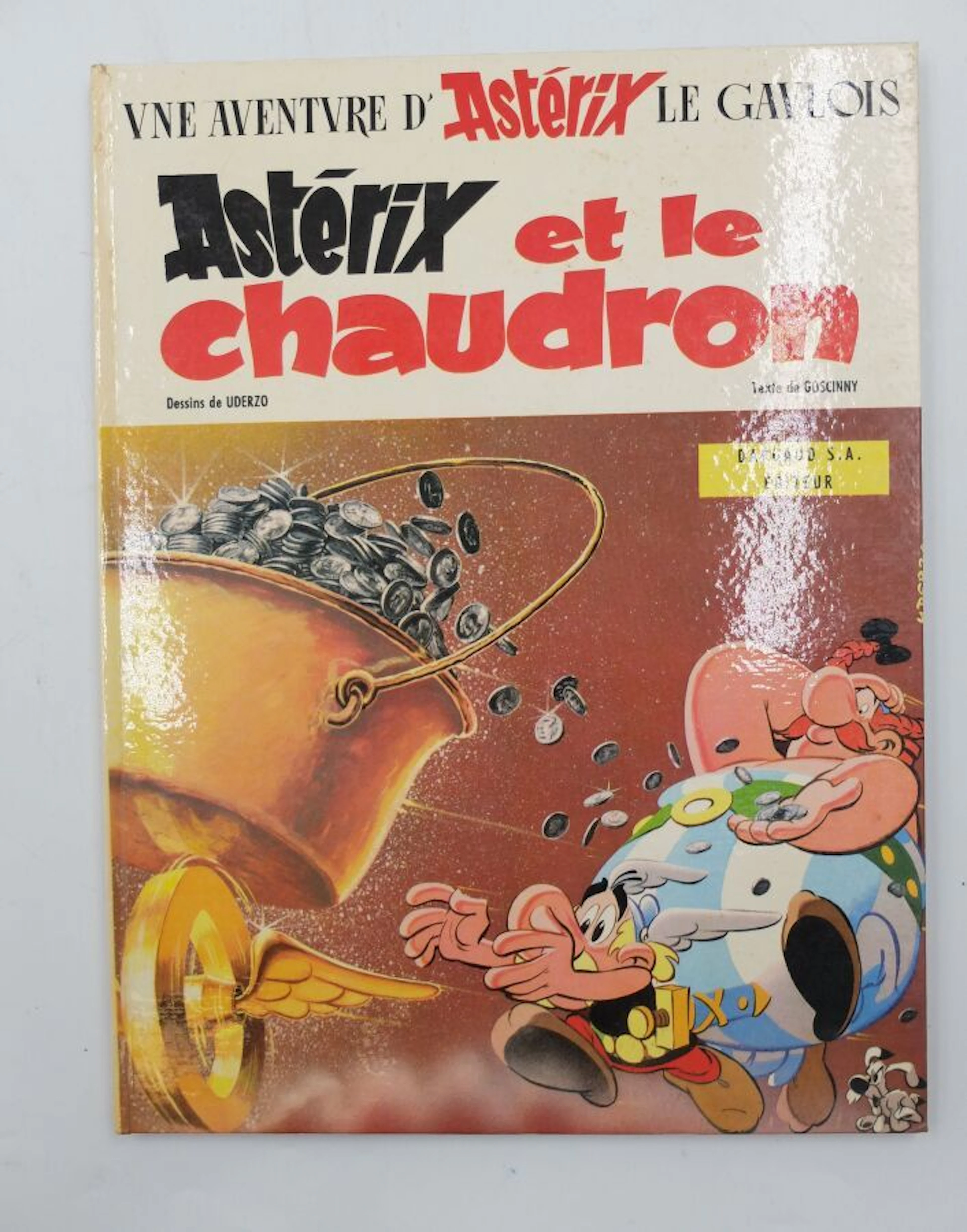 ASTERIX 13. Astérix et le Chaudron, 1969,... - Lot 218 - Morand & Morand