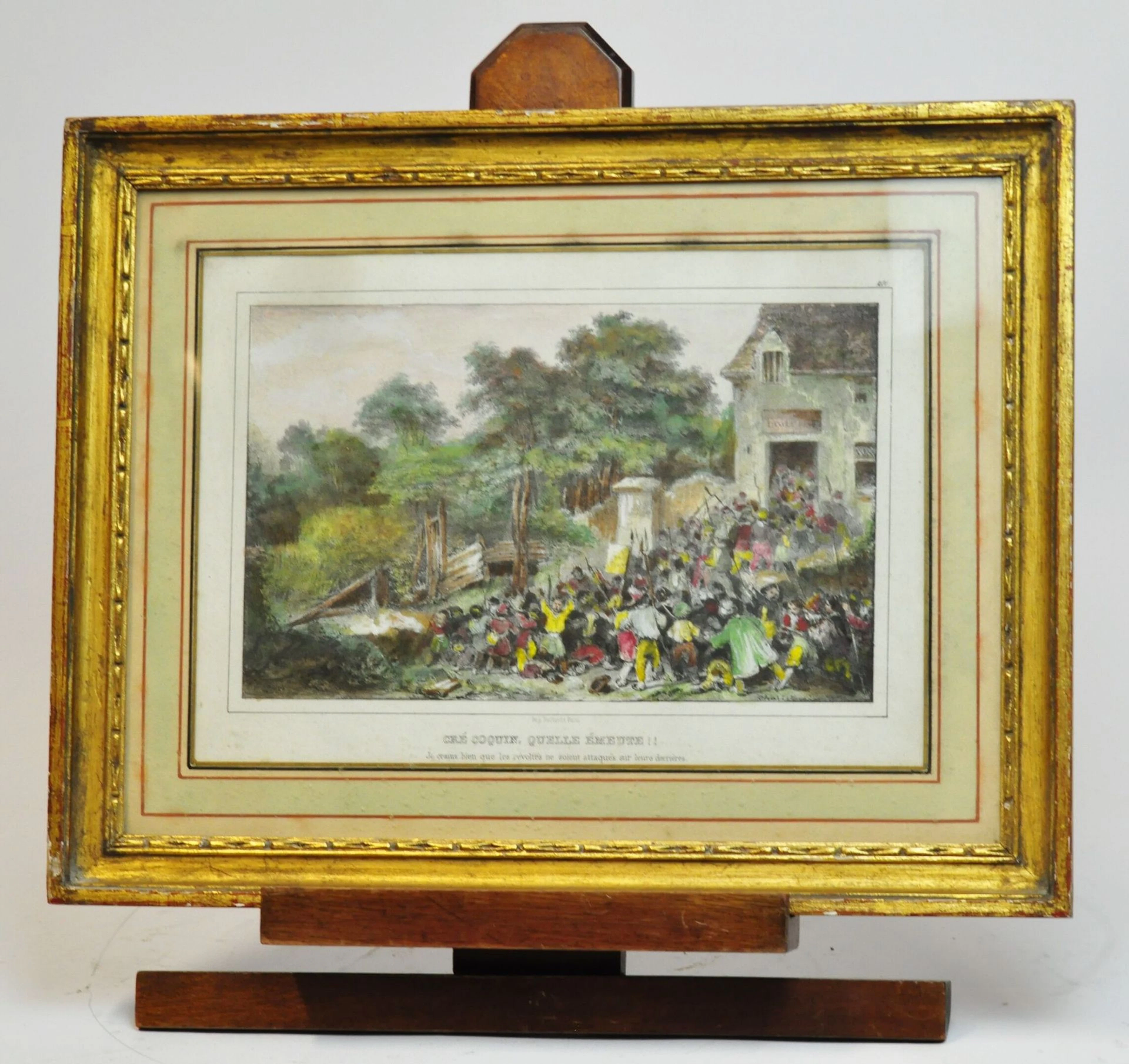 D'après CHARLET Cré coquin, quelle emeute... - Lot 9 - Morand & Morand