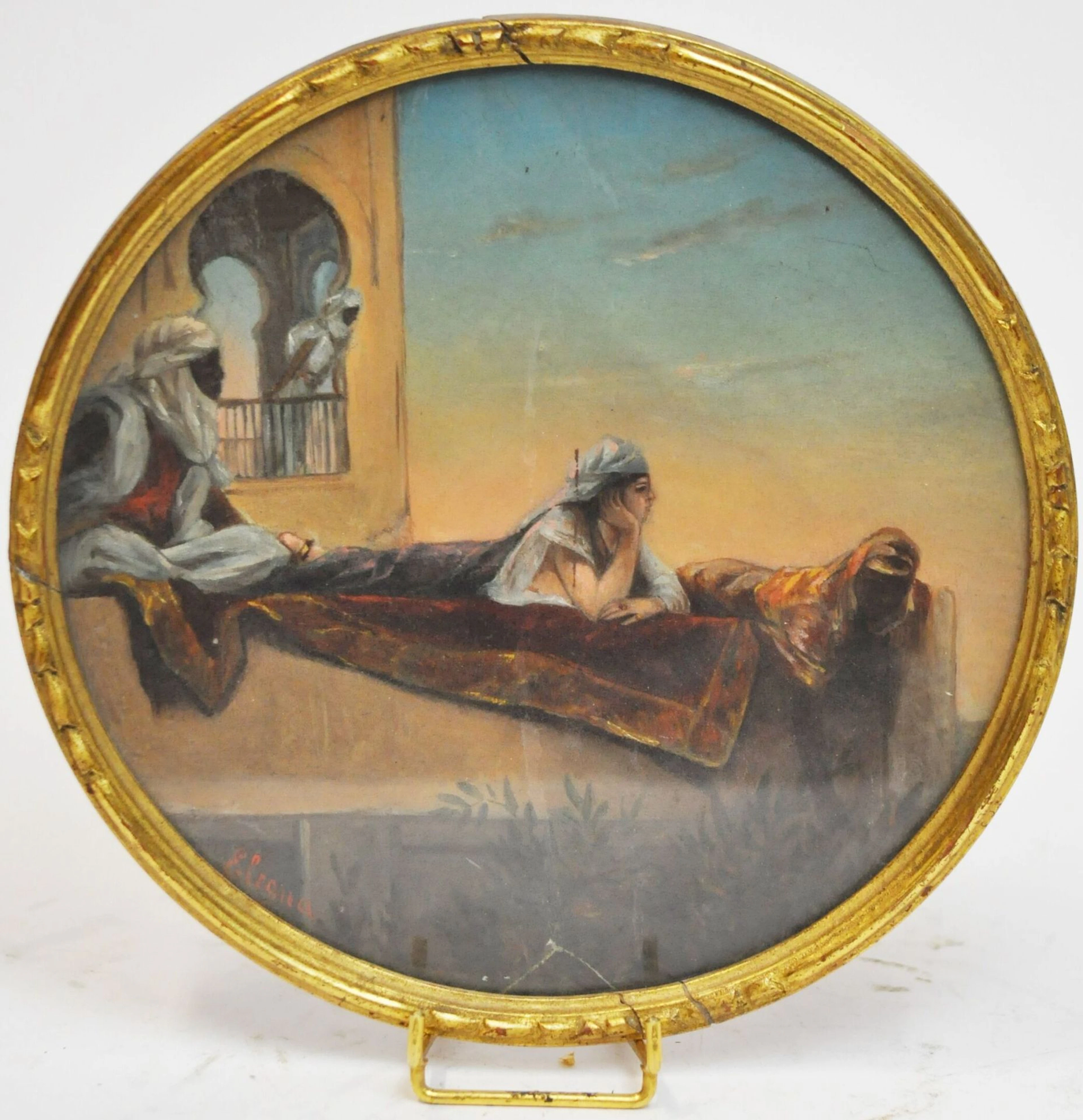 Ecole orientaliste du XXème siècle Détente... - Lot 38 - Morand & Morand