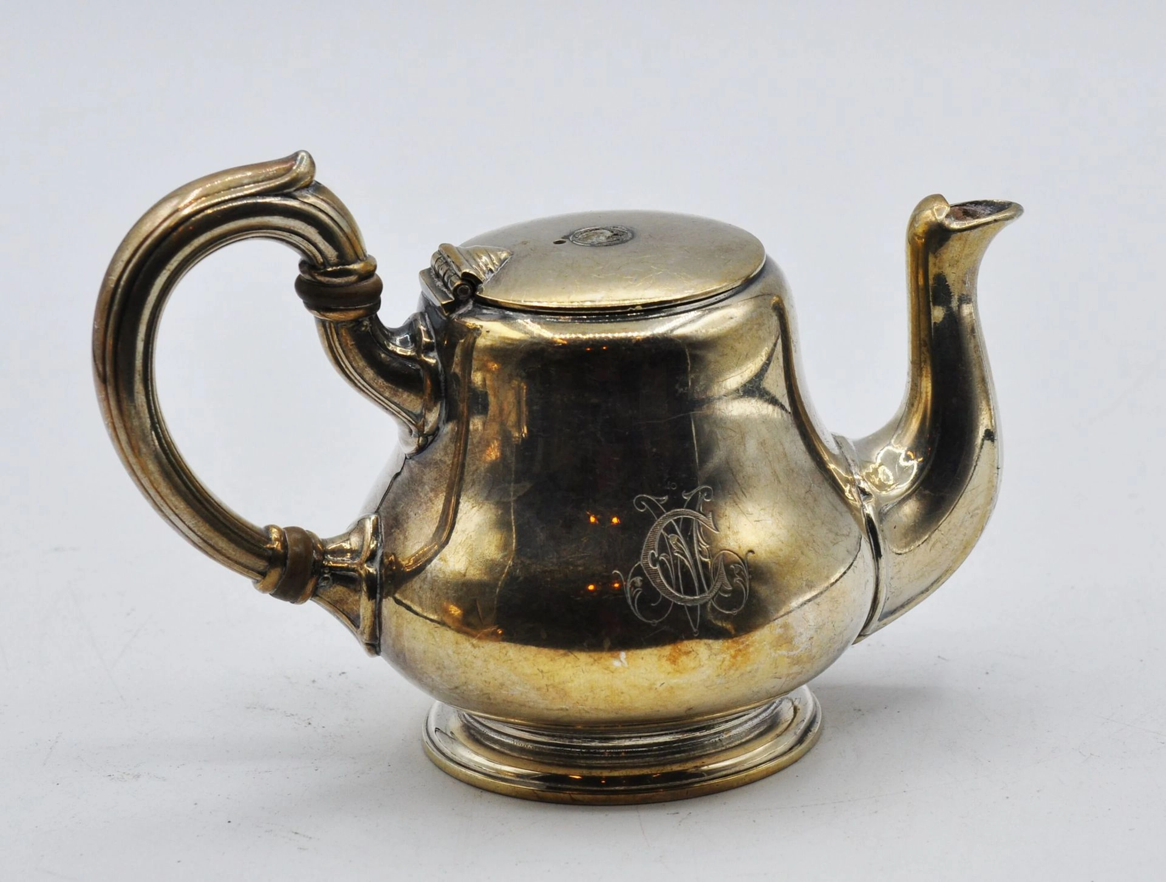 CHRISTOFLE Petite théière en métal argenté,... - Lot 122 - Morand & Morand