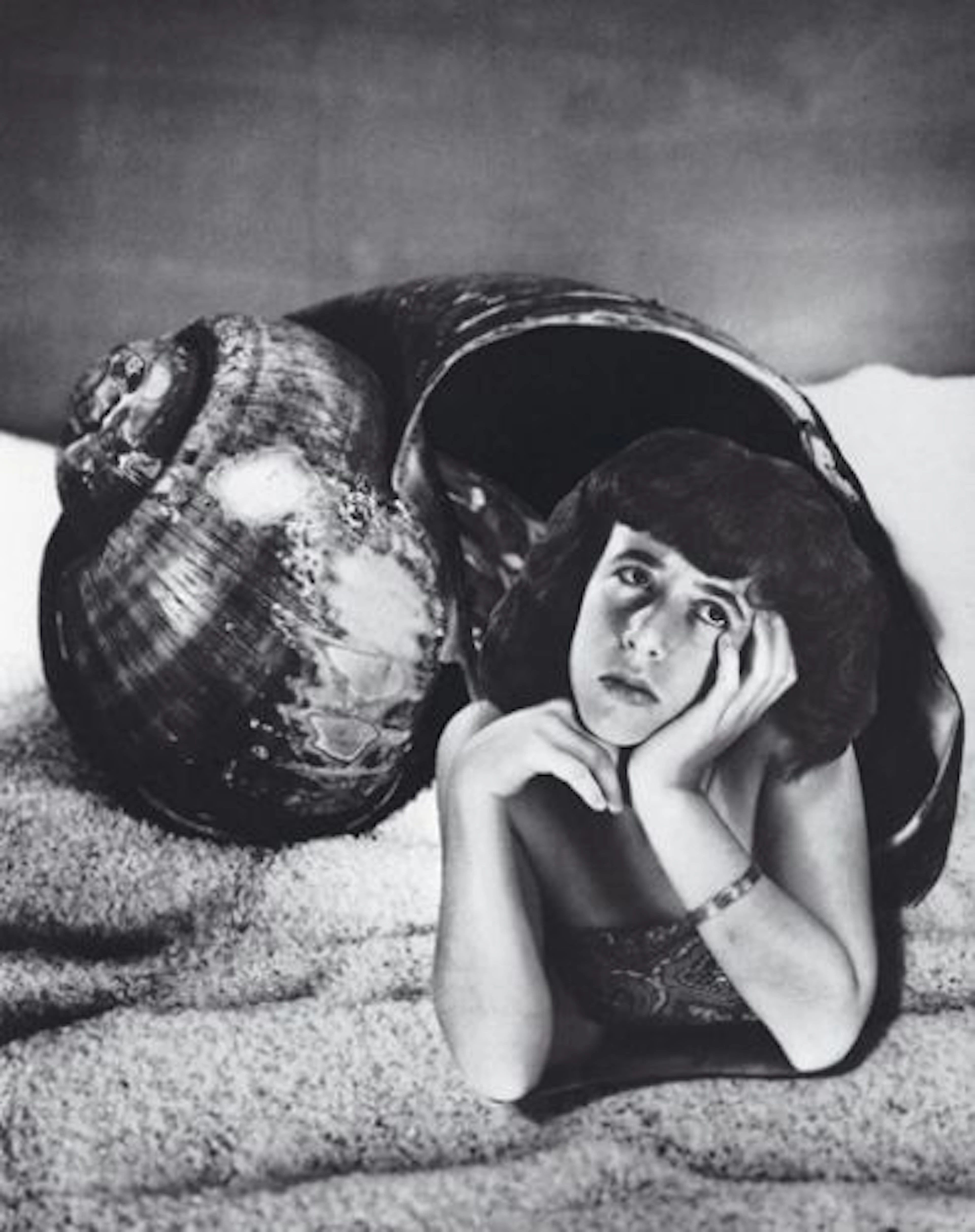 STERN Grete. SIRENA DE AGUA DULCE. SUENO N° 4. PHOTOMONTAGE ORIGINAL.