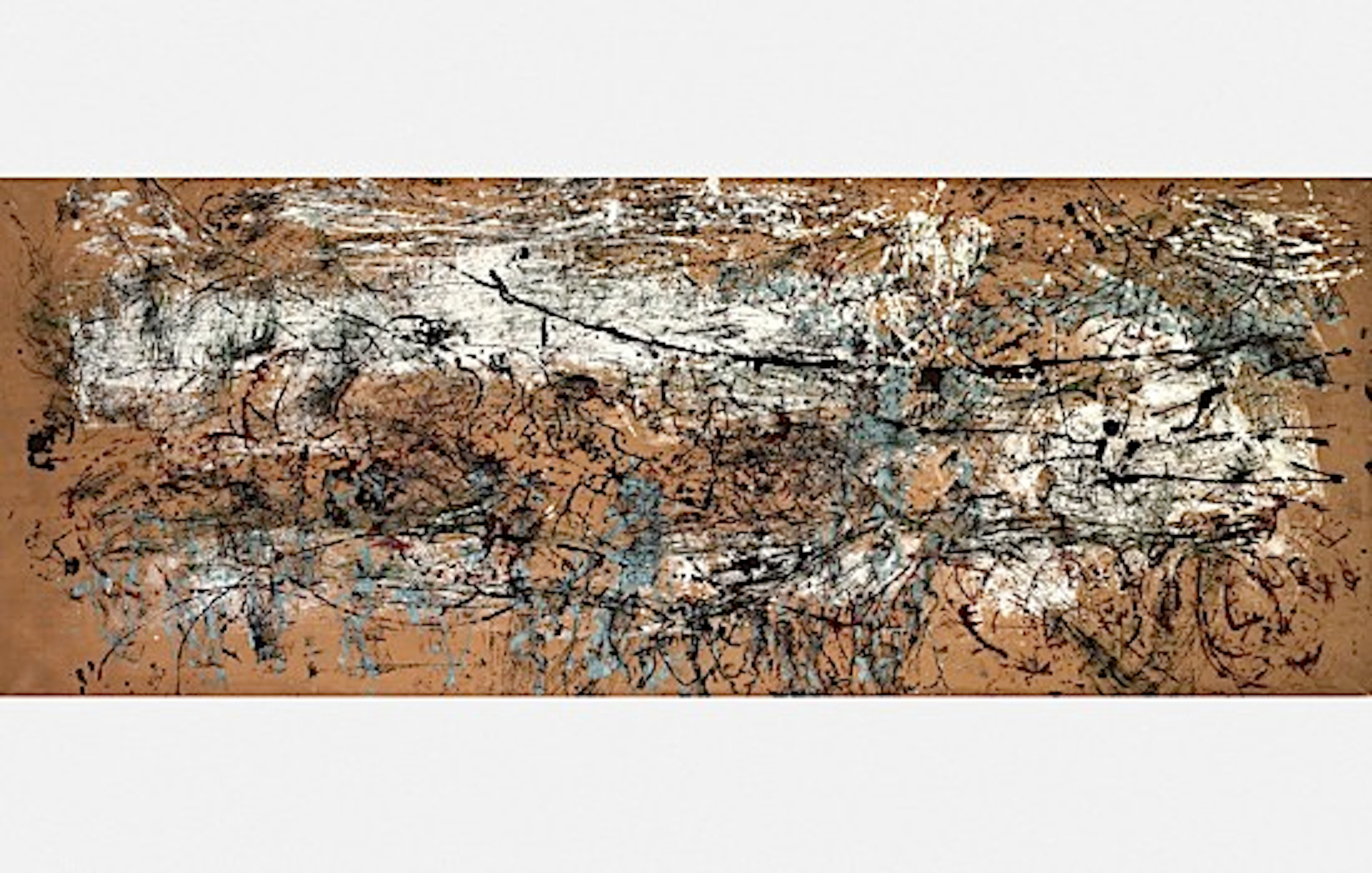ARMAN (1928-2005) ALLURE DOBJET, 1960 traces dobjets, peinture sur
