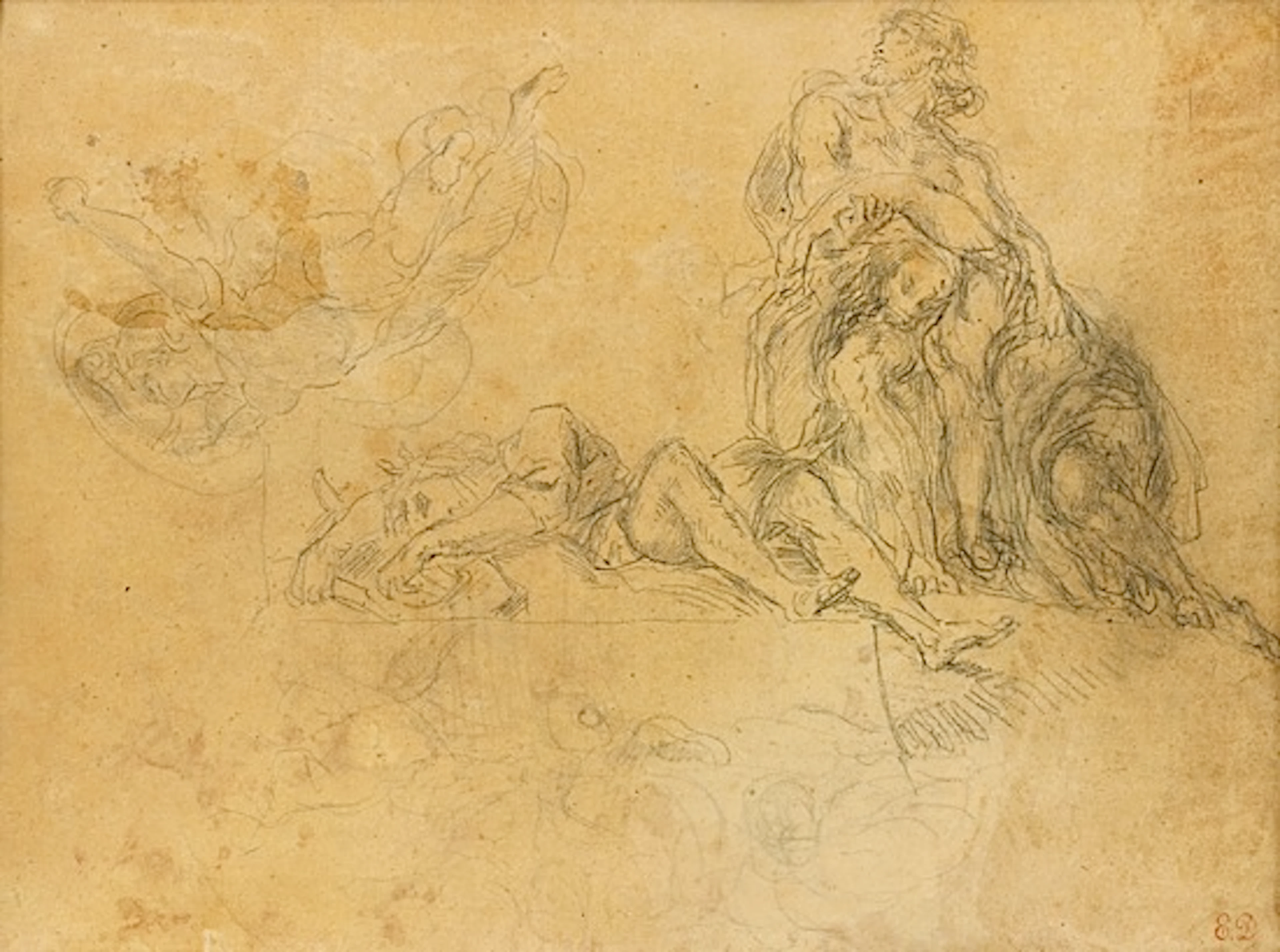 Eugène DELACROIX Charenton-Saint-Maurice, 1798 - Paris, 1854 ORPHEE