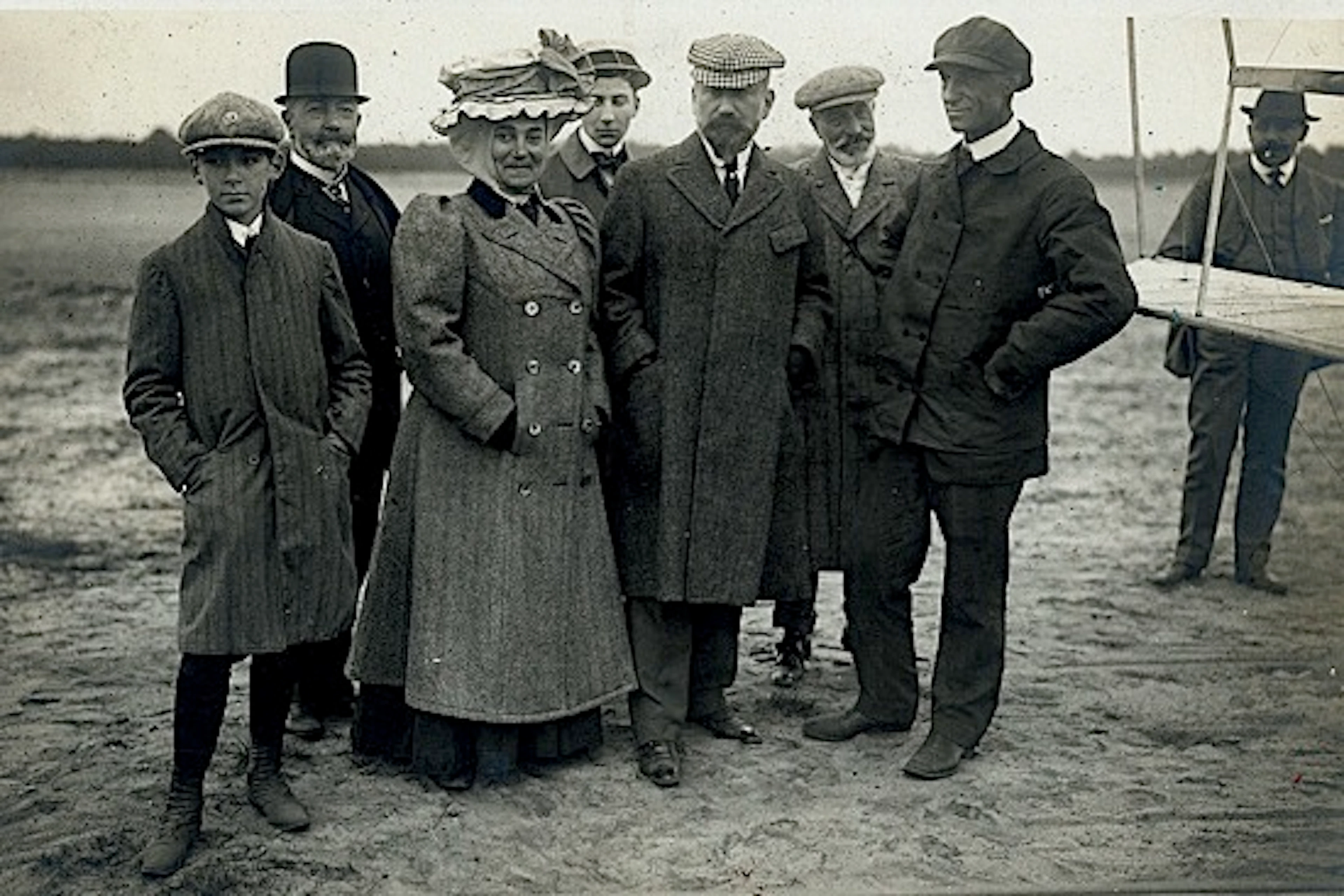 LAZARE WEILLER et WILBUR WRIGHT Le camp dAuvours le 9 octobre 1908