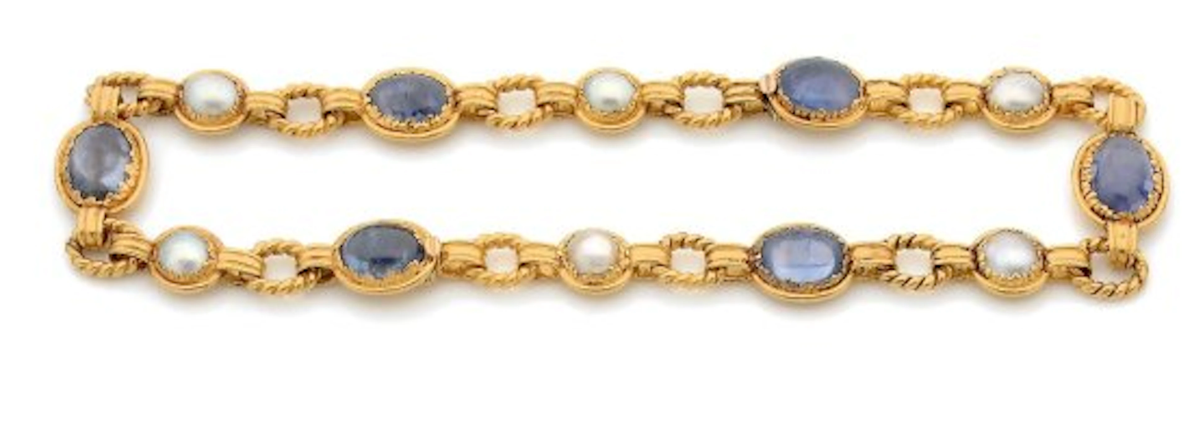 WIESE Collier pouvant former deux bracelets en or mat ciselé dans