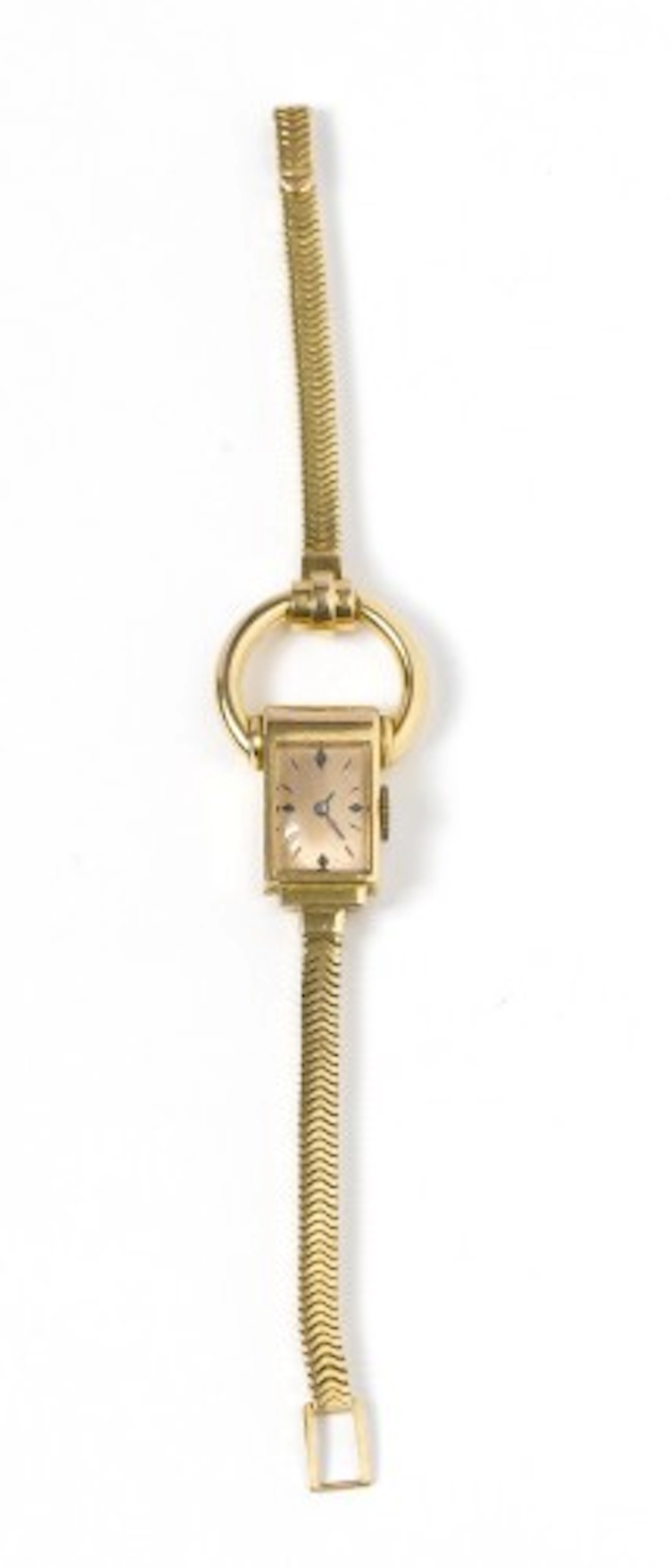UNIVERSAL GENEVE pour HERMES CADENAS n° 17207 vers 1940 Belle montre