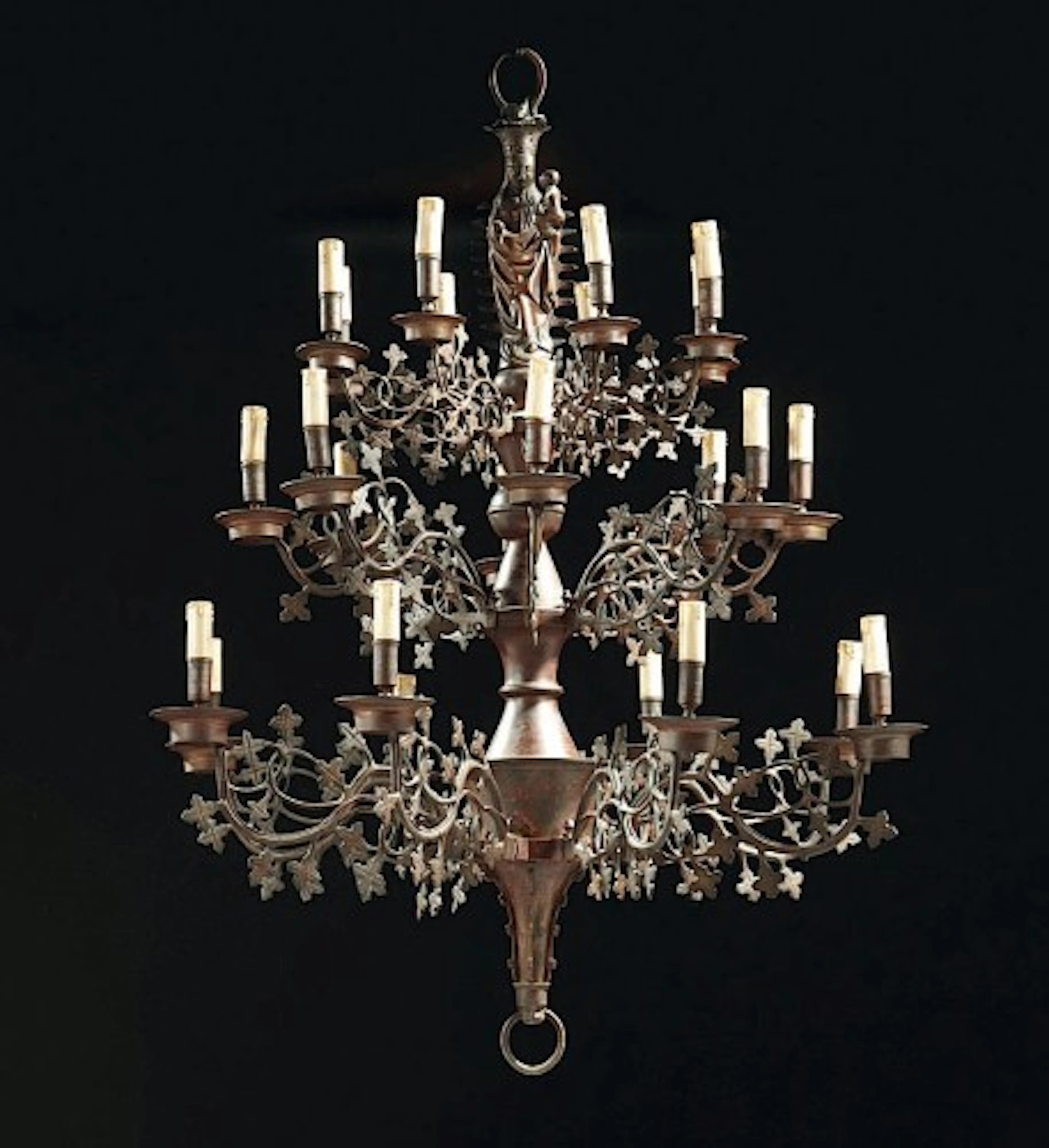 LUSTRE NEO-GOTHIQUE, XIXEME SIECLE