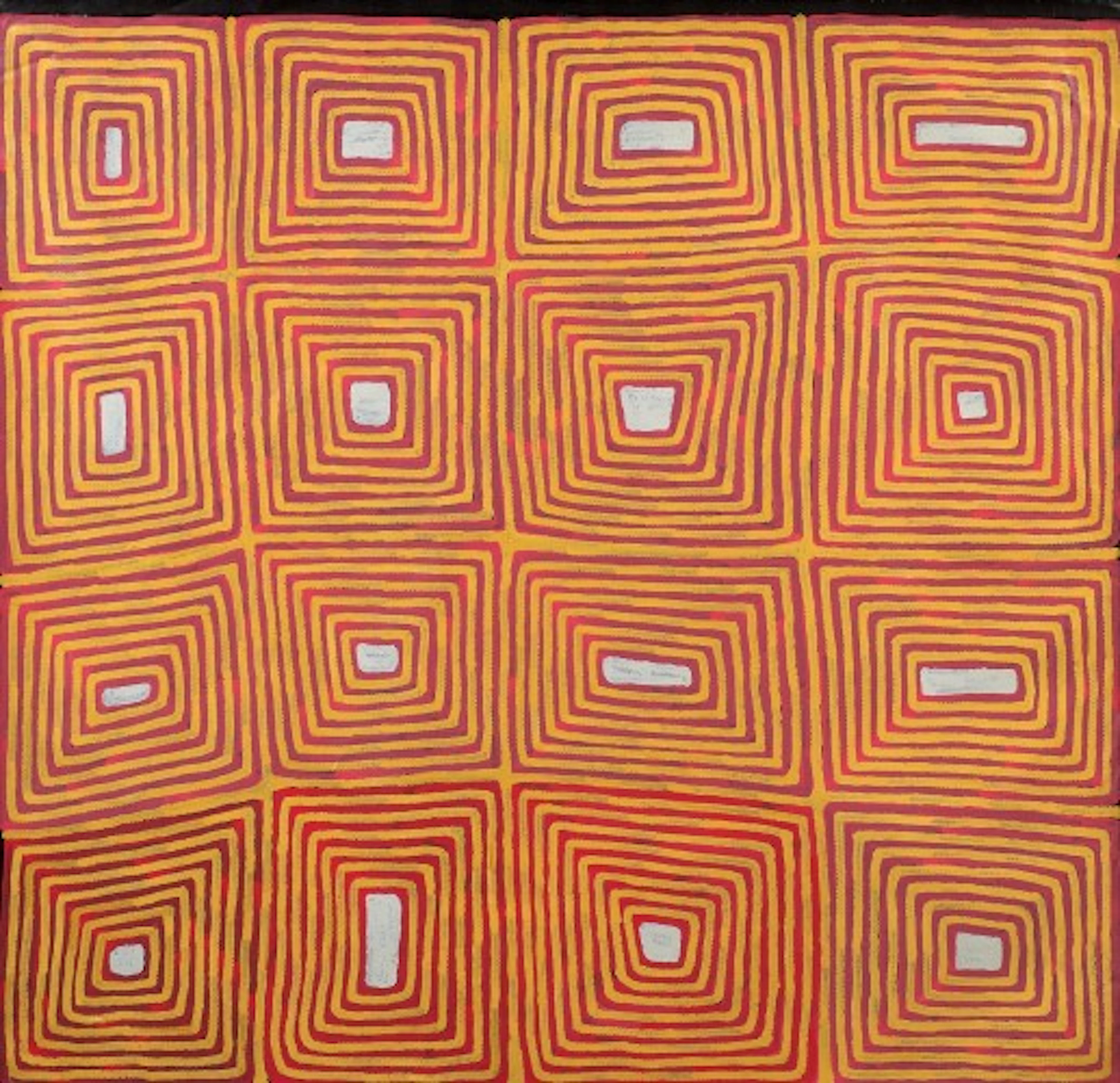 TJAMPITJINPA RONNIE (PINTUPI) (né en 1943) TINGARI DREAMING, 1996