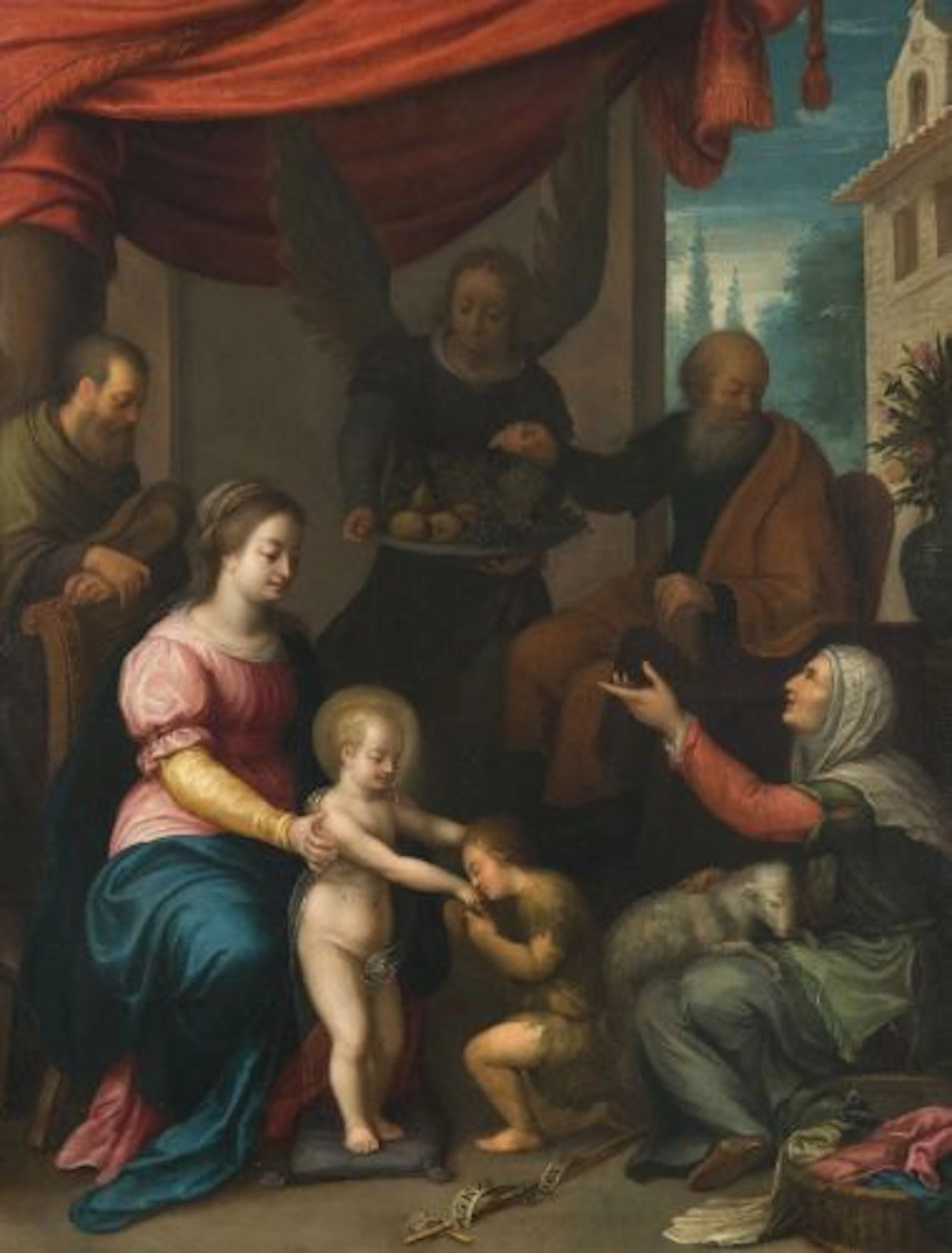 Ecole romaine de la fin du XVIe siècle Entourage de Girolamo Muziano