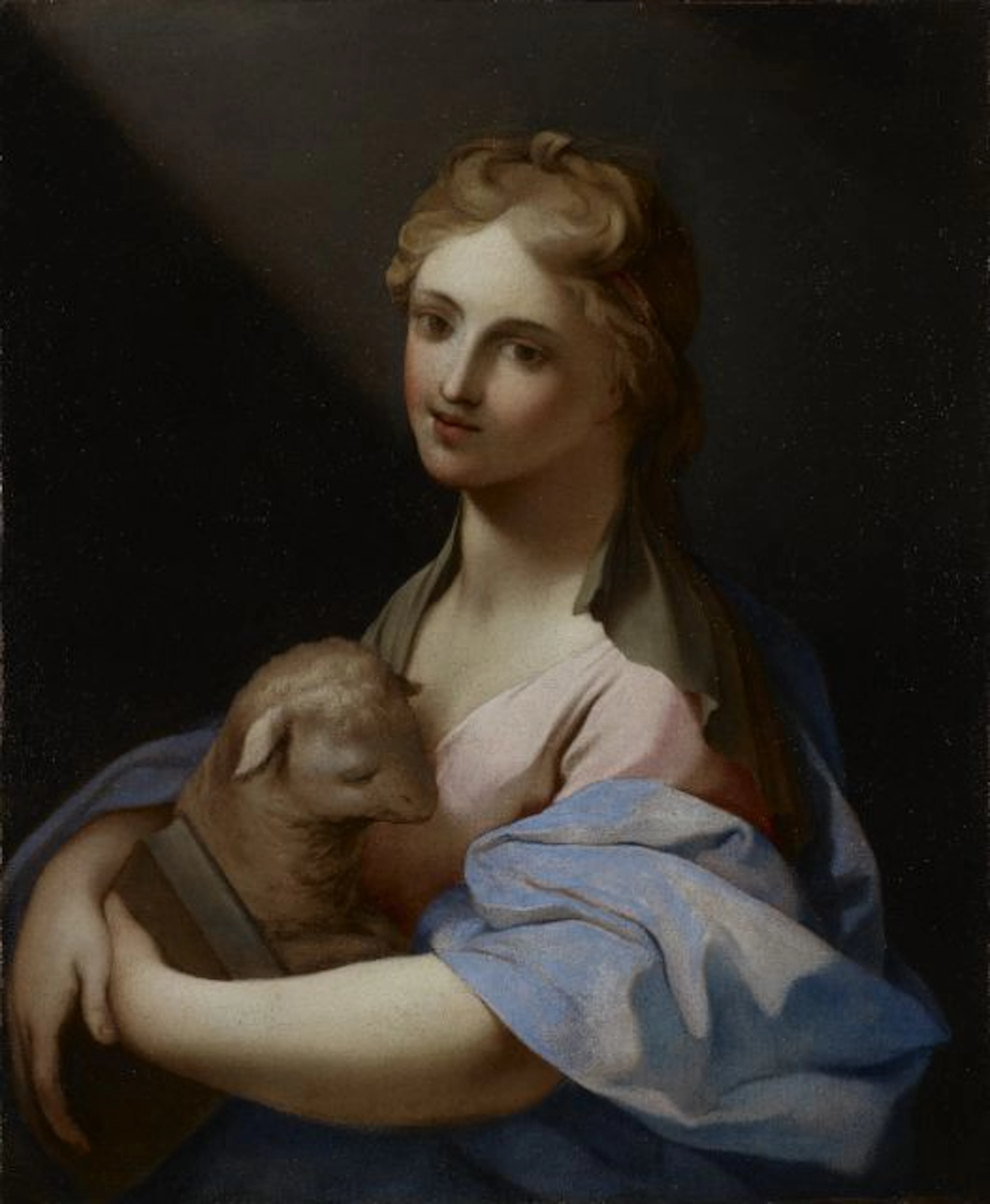 Lubin Baugin Pithiviers, vers 1612/13 - Paris, 1663 Sainte Agnès