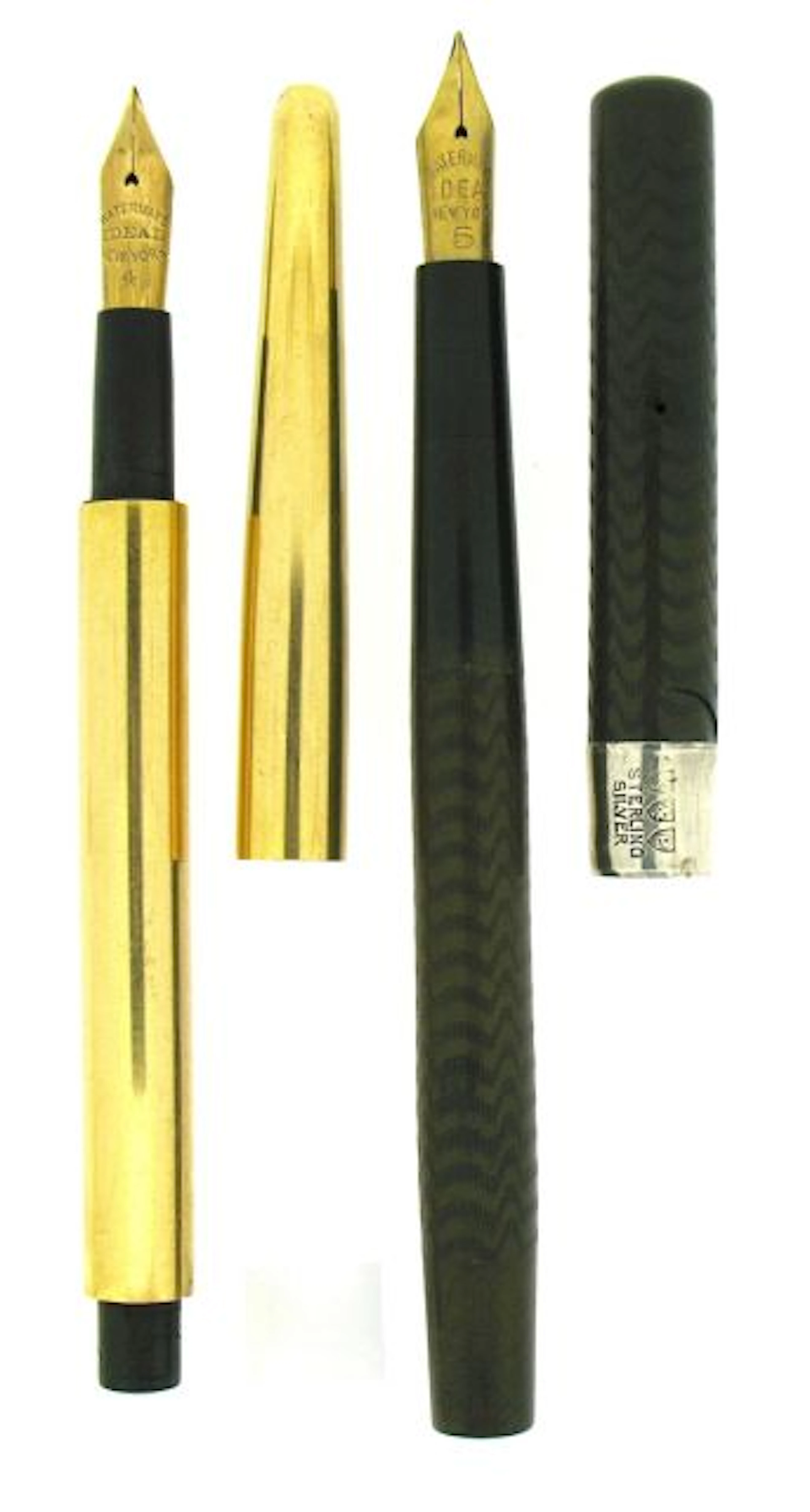 WATERMAN Lot de 2 eyedropper : un Taper Cap 24