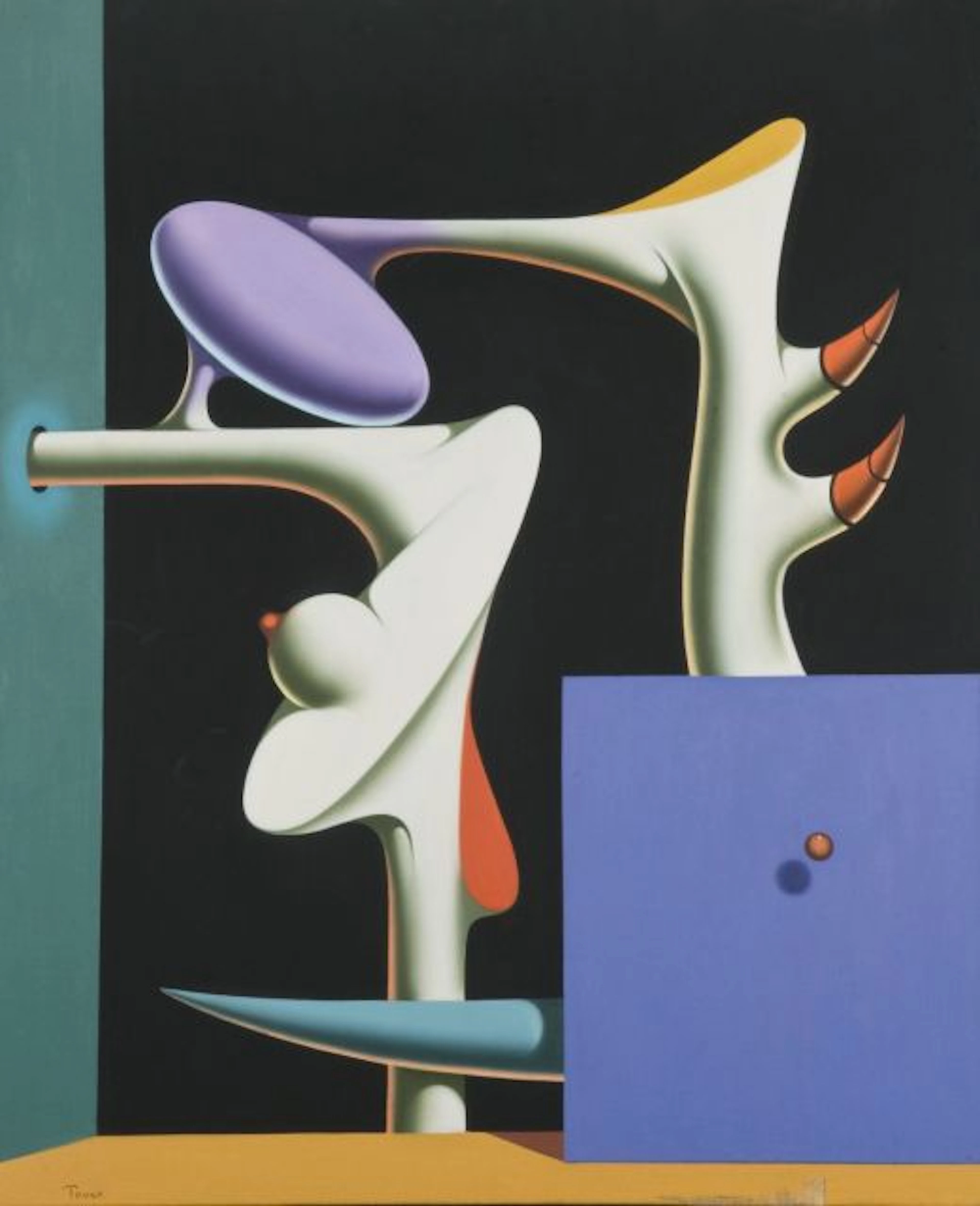 Ivan TOVAR (né en 1942) JUSTINE (2), 1976