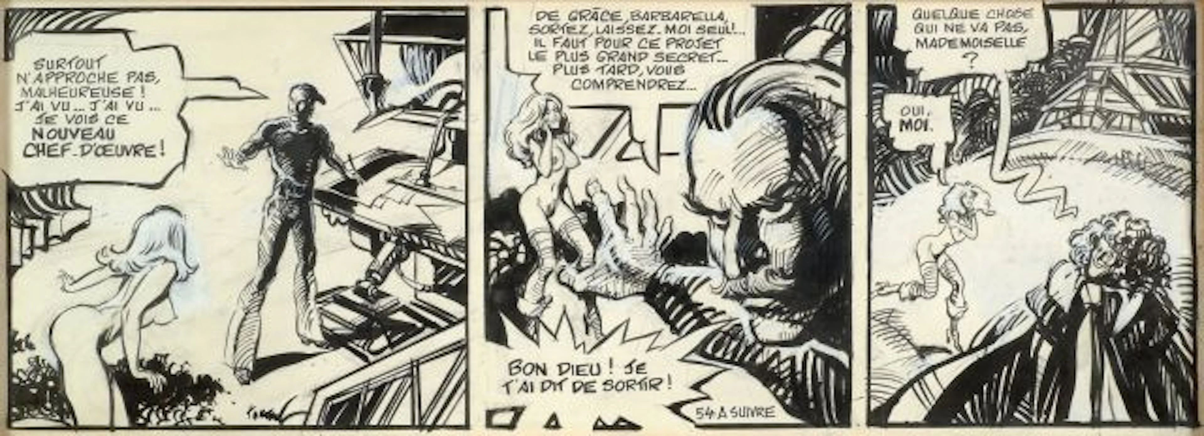 FOREST Jean-Claude (1930-1998)  BARBARELLA