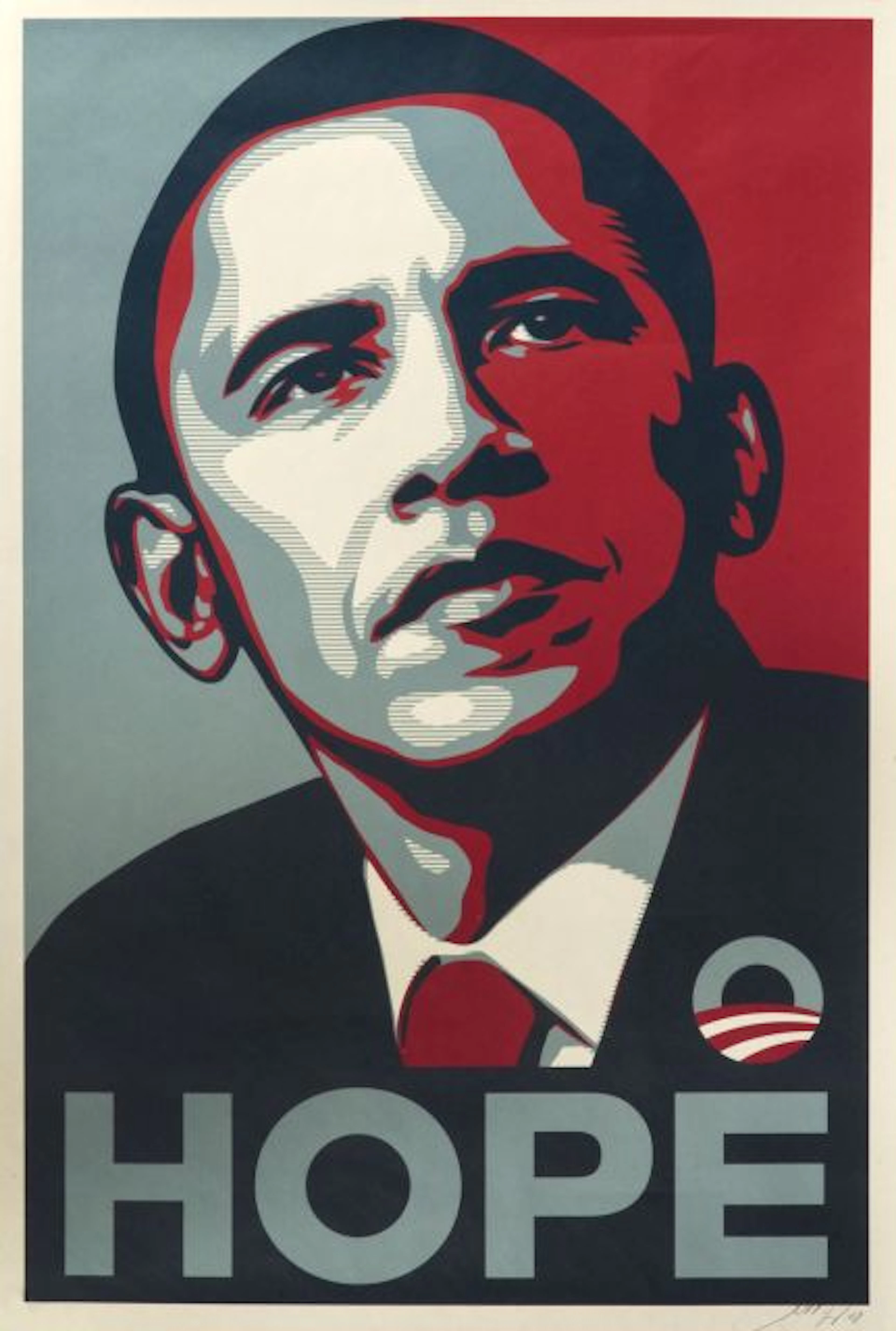 SHEPARD FAIREY (OBEY GIANT) (né en 1970) "Hope", 2008